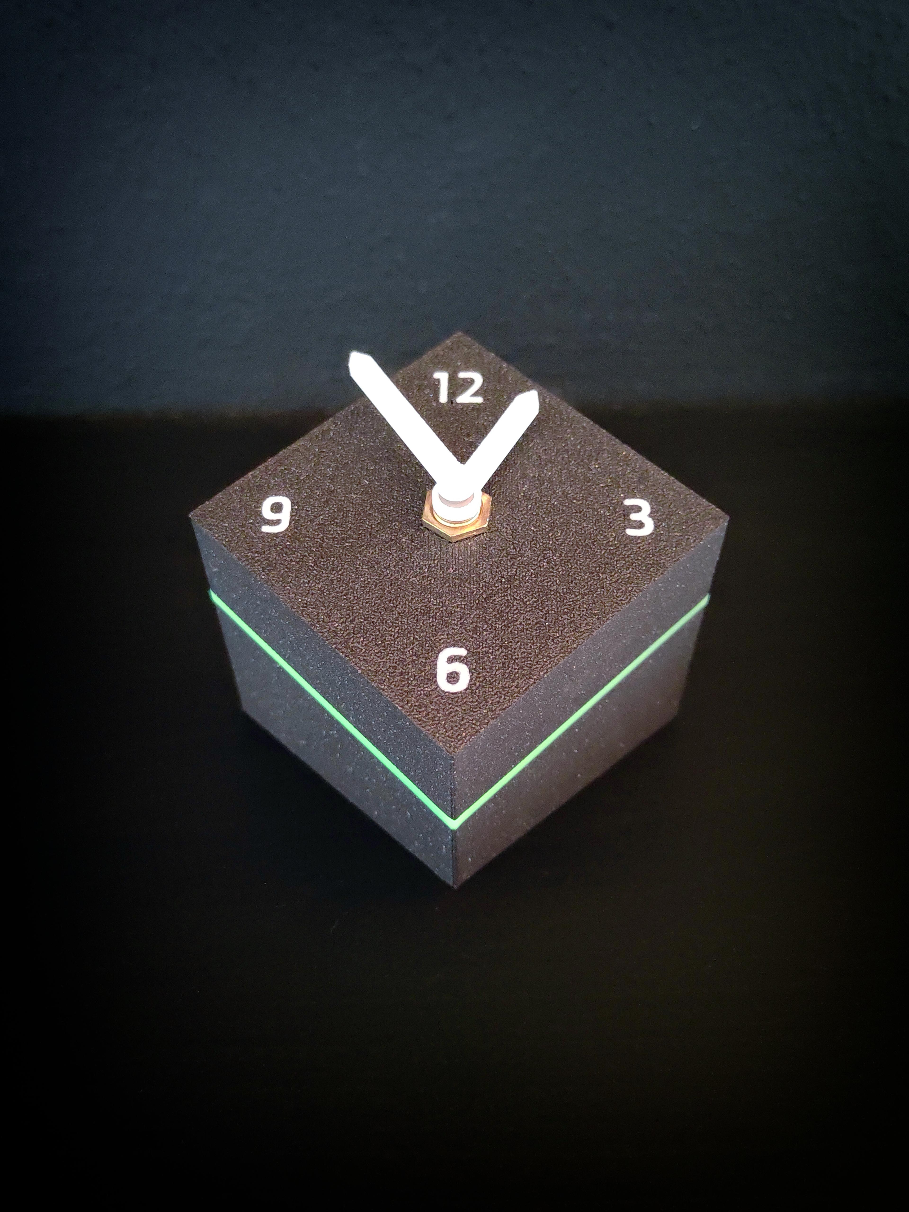 Qbe Clock (Free edition) 3d model