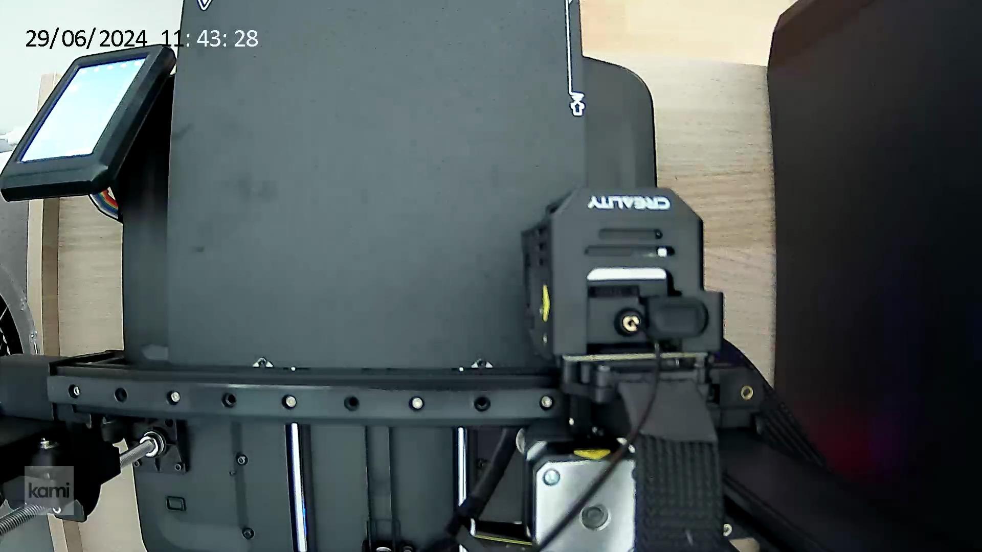 Yi Camera (1080p) top mounted holder Ender 3 V3 SE/KE 3d model