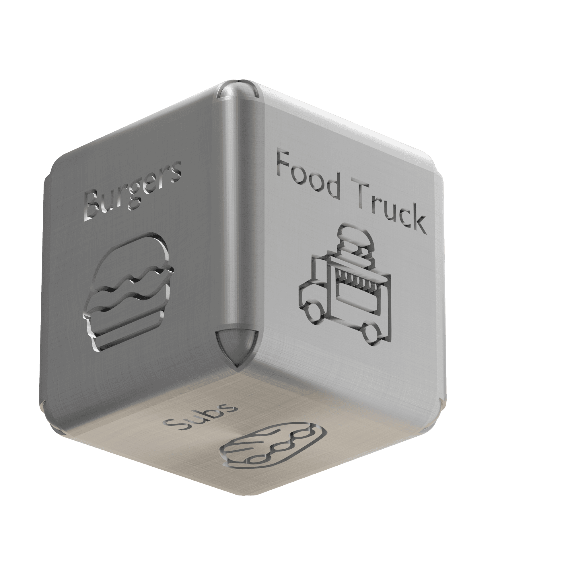 Food Dice 2 3d model