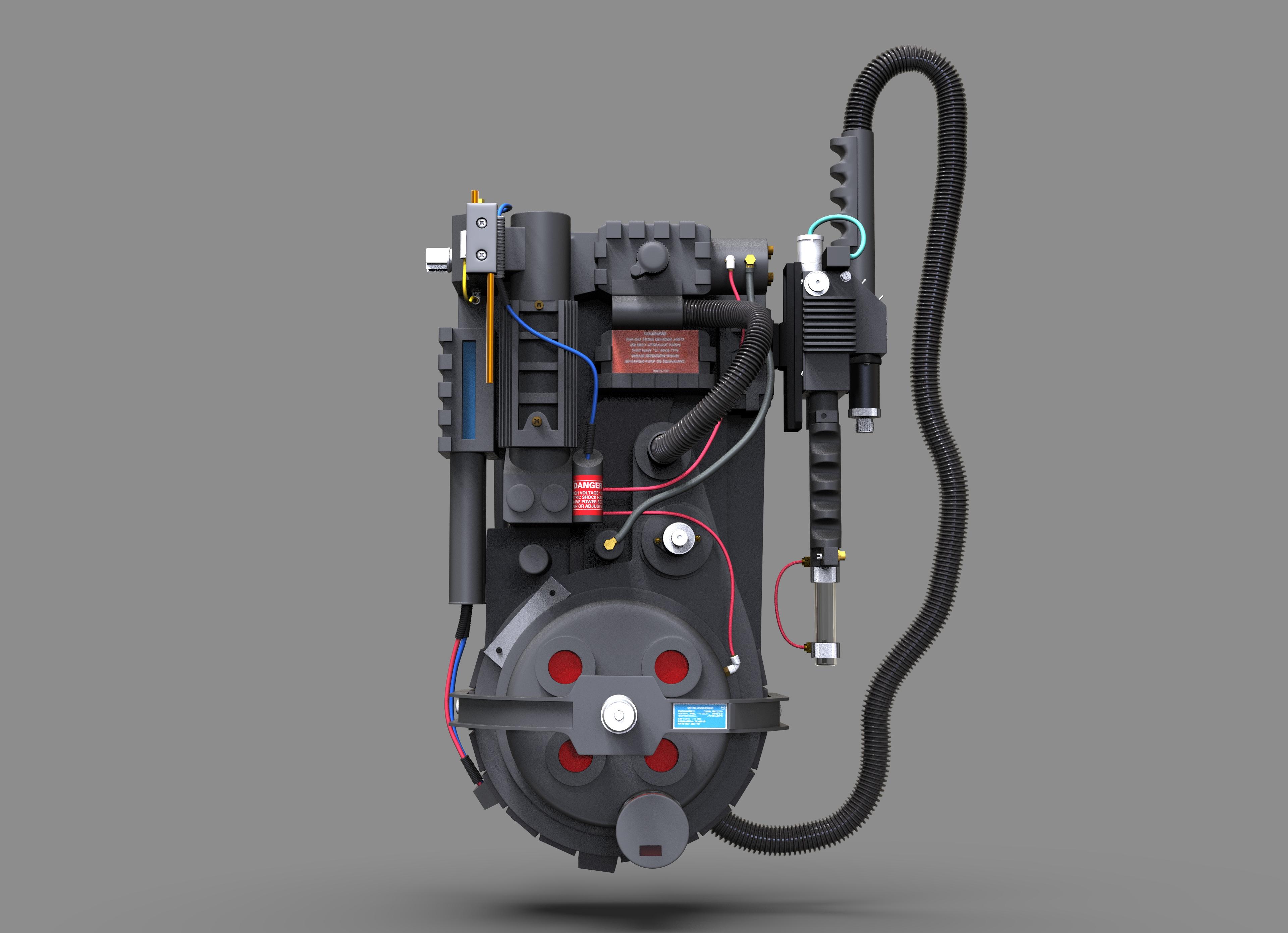 Ghostbusters Proton Pack 3d model