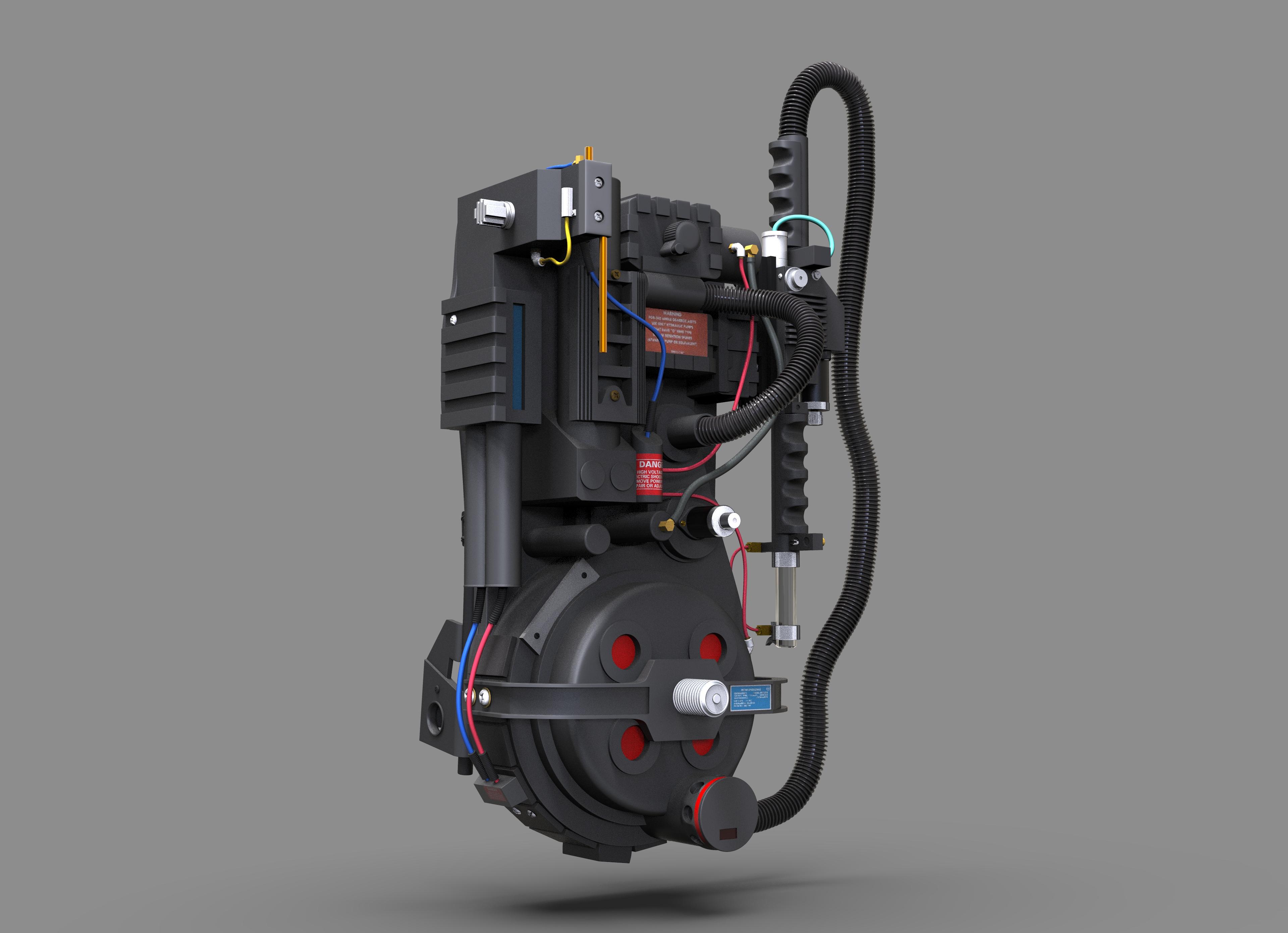 Ghostbusters Proton Pack 3d model