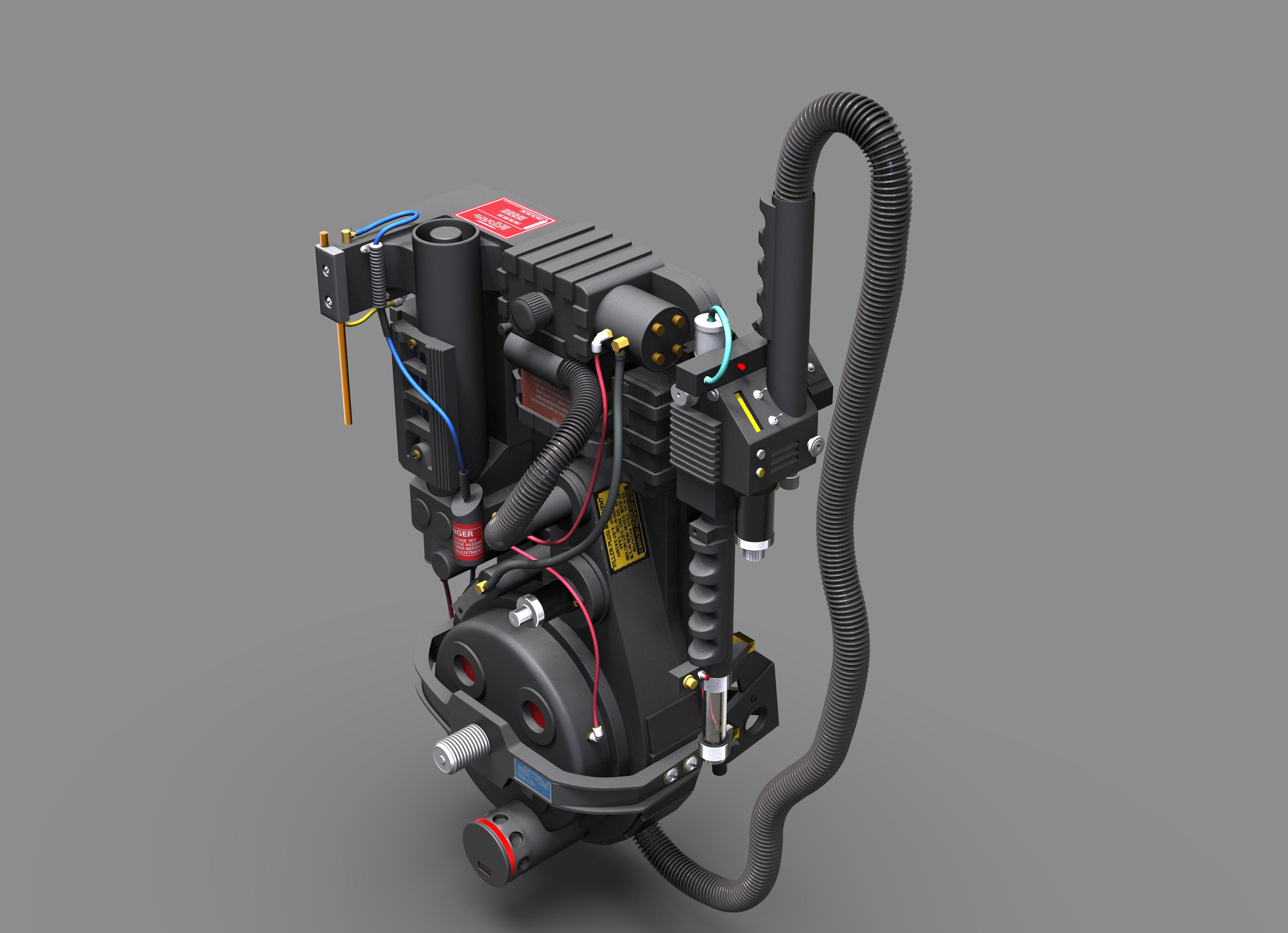 Ghostbusters Proton Pack 3d model