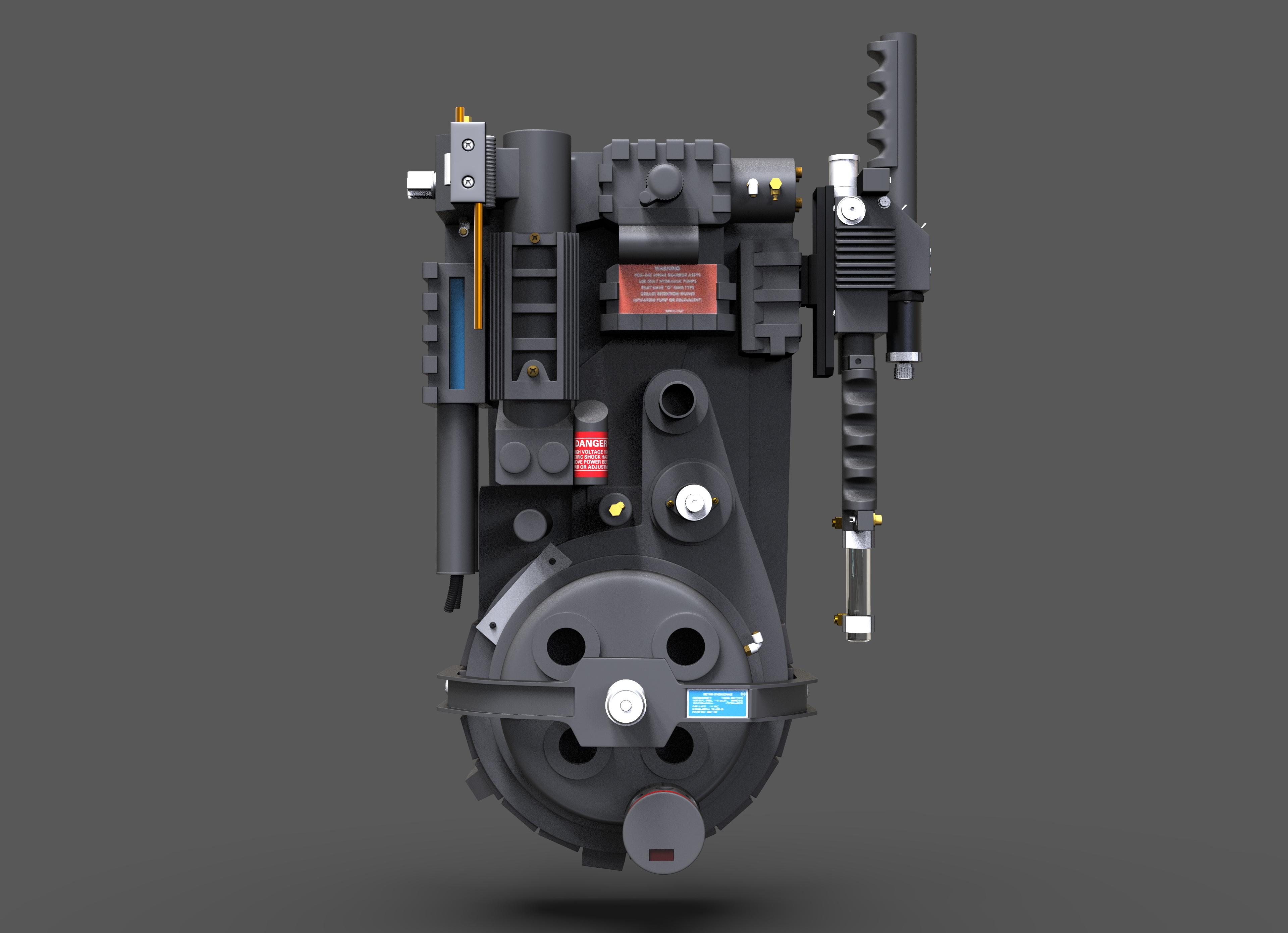 Ghostbusters Proton Pack 3d model