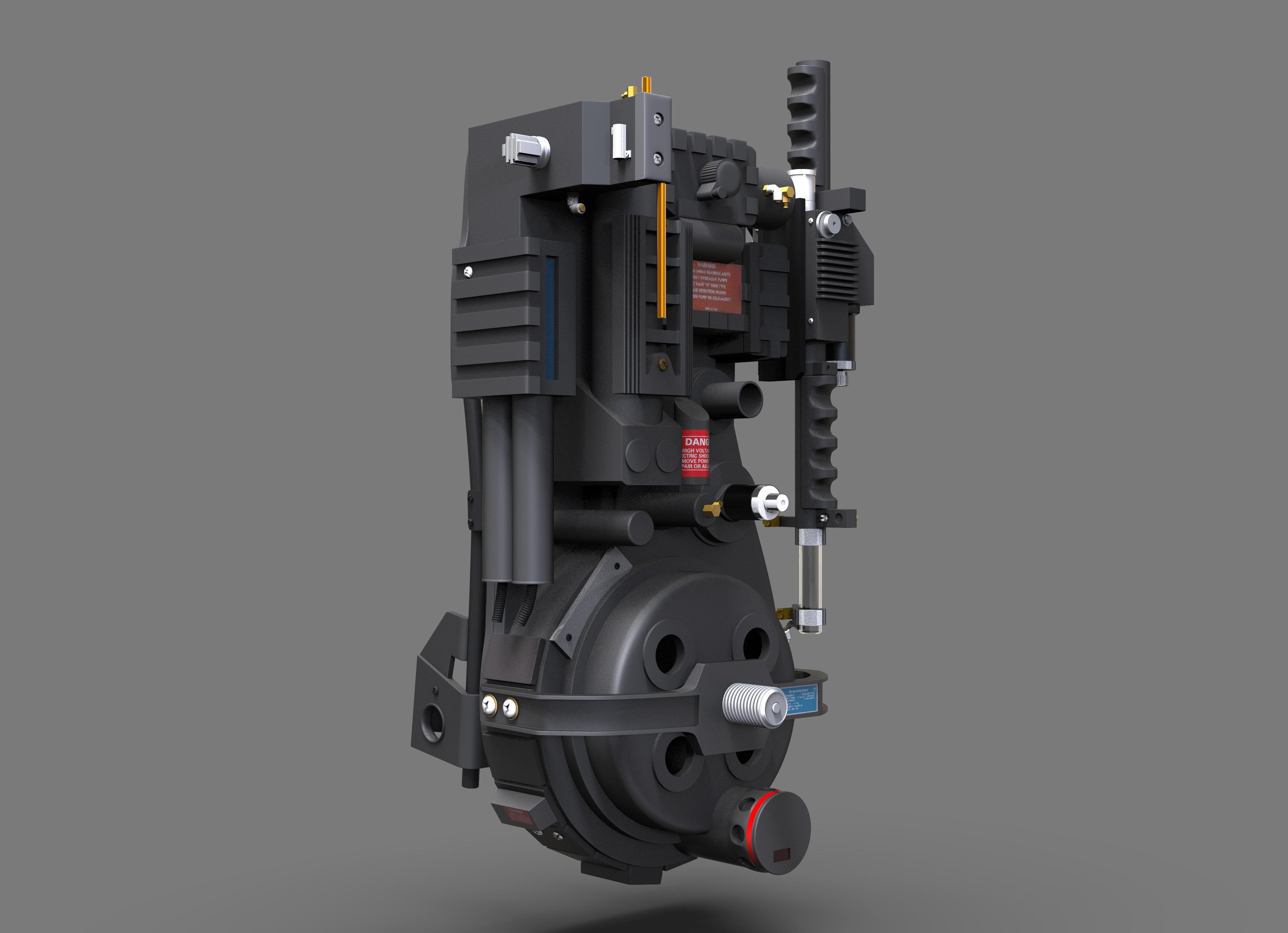 Ghostbusters Proton Pack 3d model