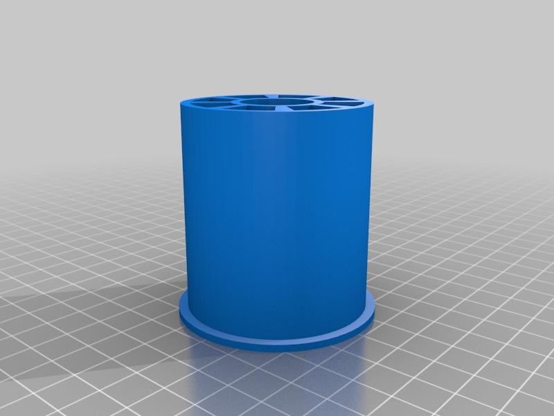 Rotating Filament Spool Stand - a Omnistand Mod 3d model