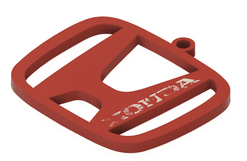 Keychain: Honda III 3d model