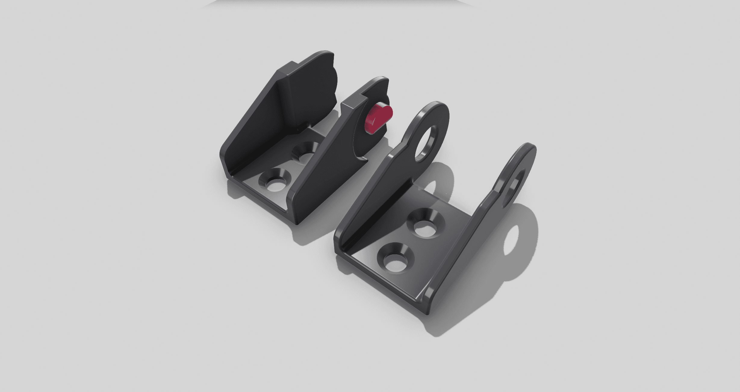 Cable chain end caps for IGUS 16mm chain (Rev2) 3d model