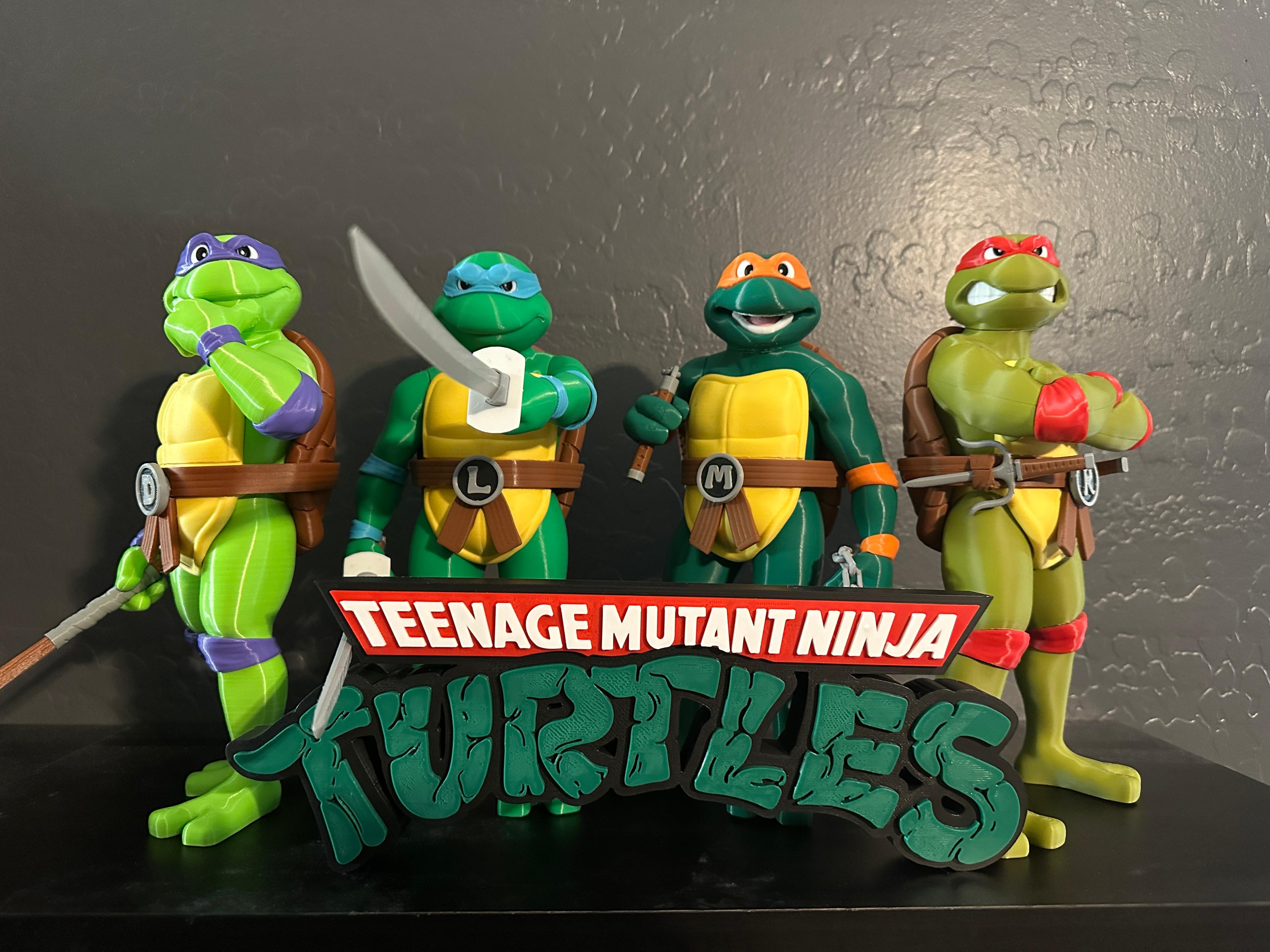 Leonardo - TMNT 3D Printable Leonardo - Teenage Mutant Ninja Turtles (80s-90s Cartoons) 3d model