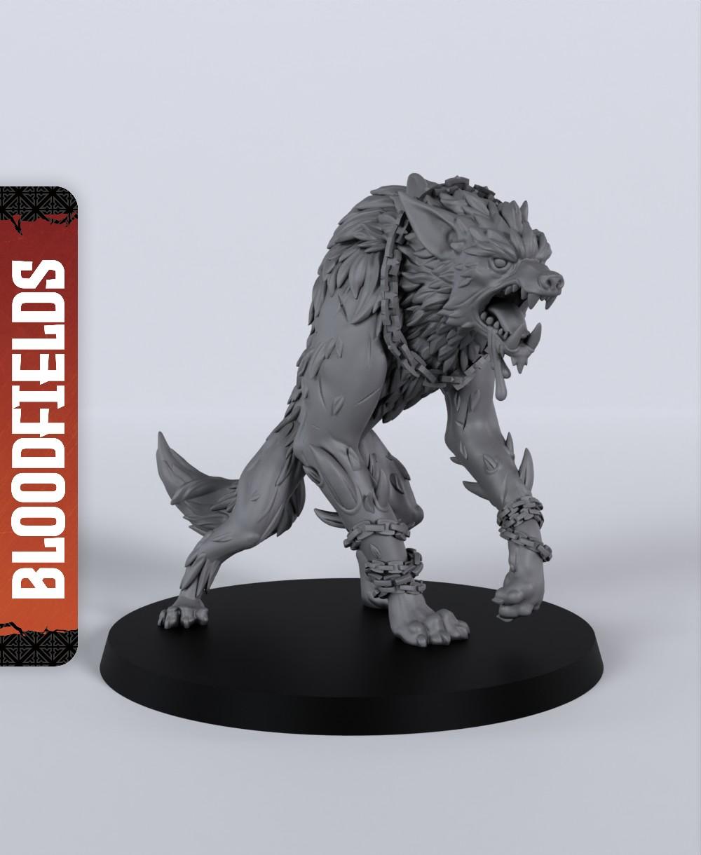 Mo Ris (Werewolf Ogre) - With Free Dragon Warhammer - 5e DnD Inspired for RPG and Wargamers 3d model
