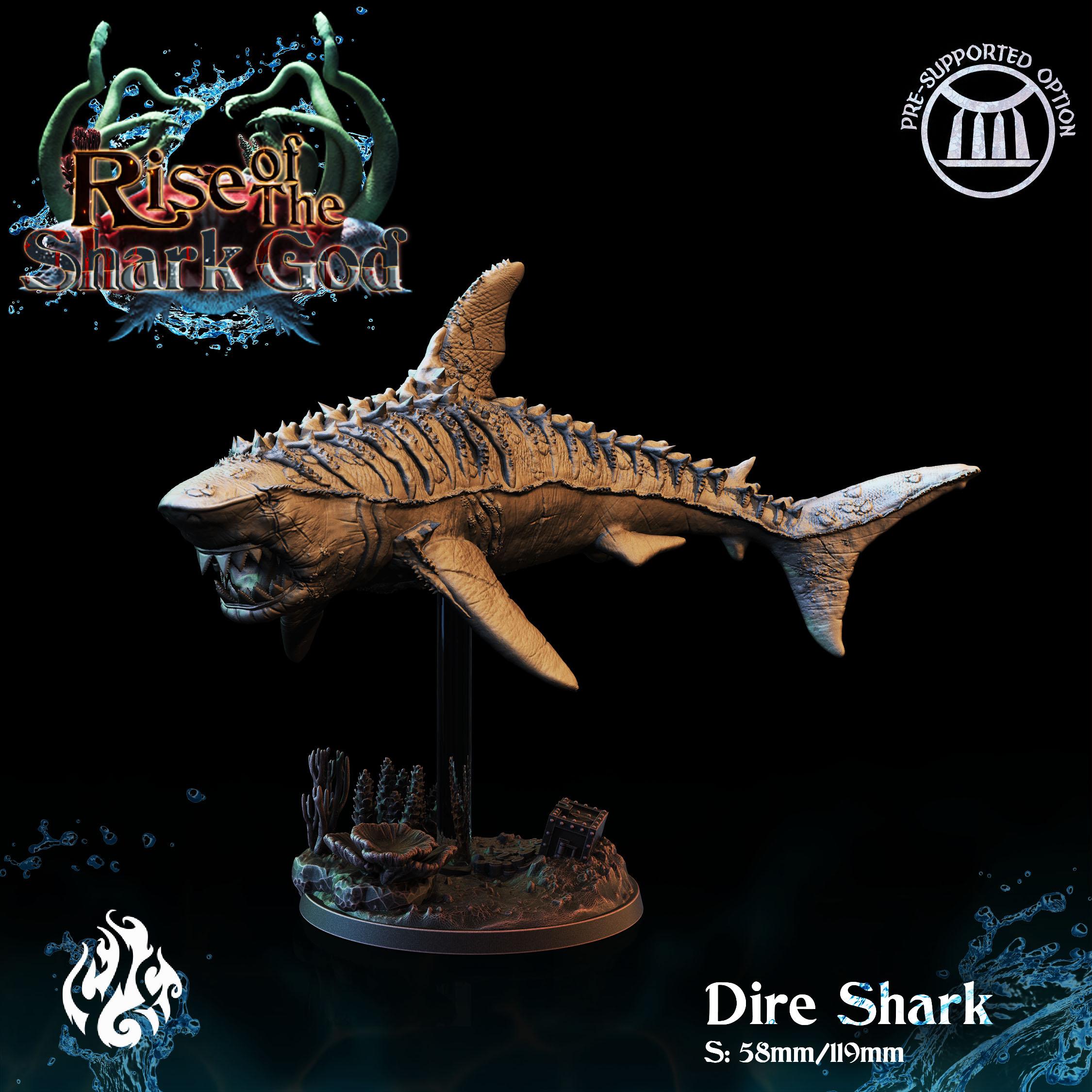 Dire Shark 3d model