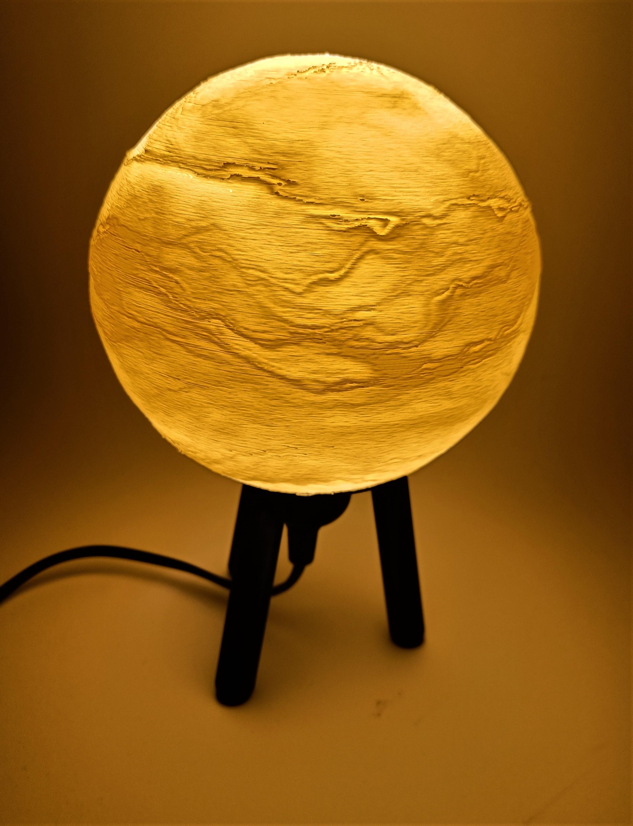 Hybrid Hanging/Desk Uranus Lamp 3d model