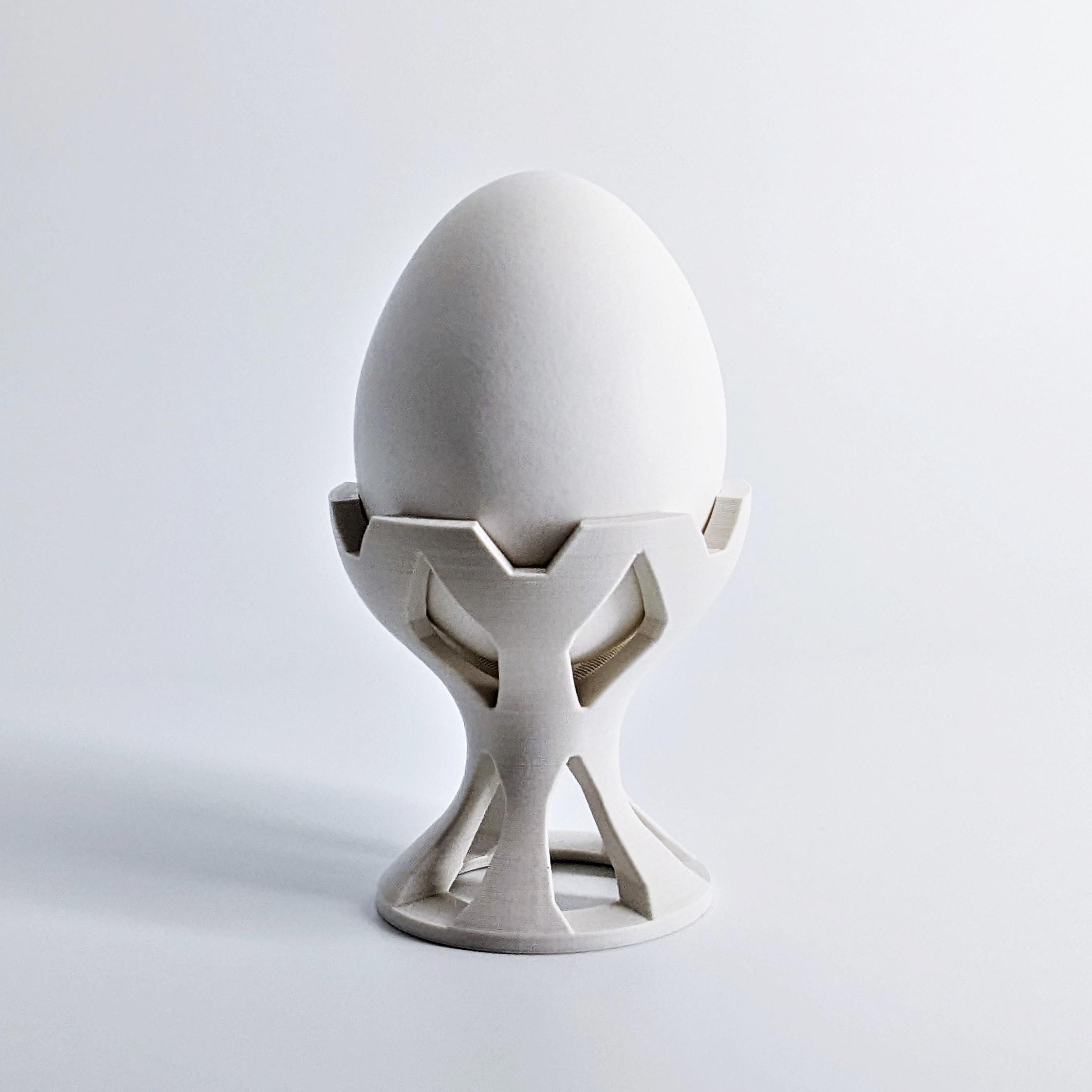 Egg Cup modern Look - Unique 3D Print Design | STL File | No Support needed 3d model