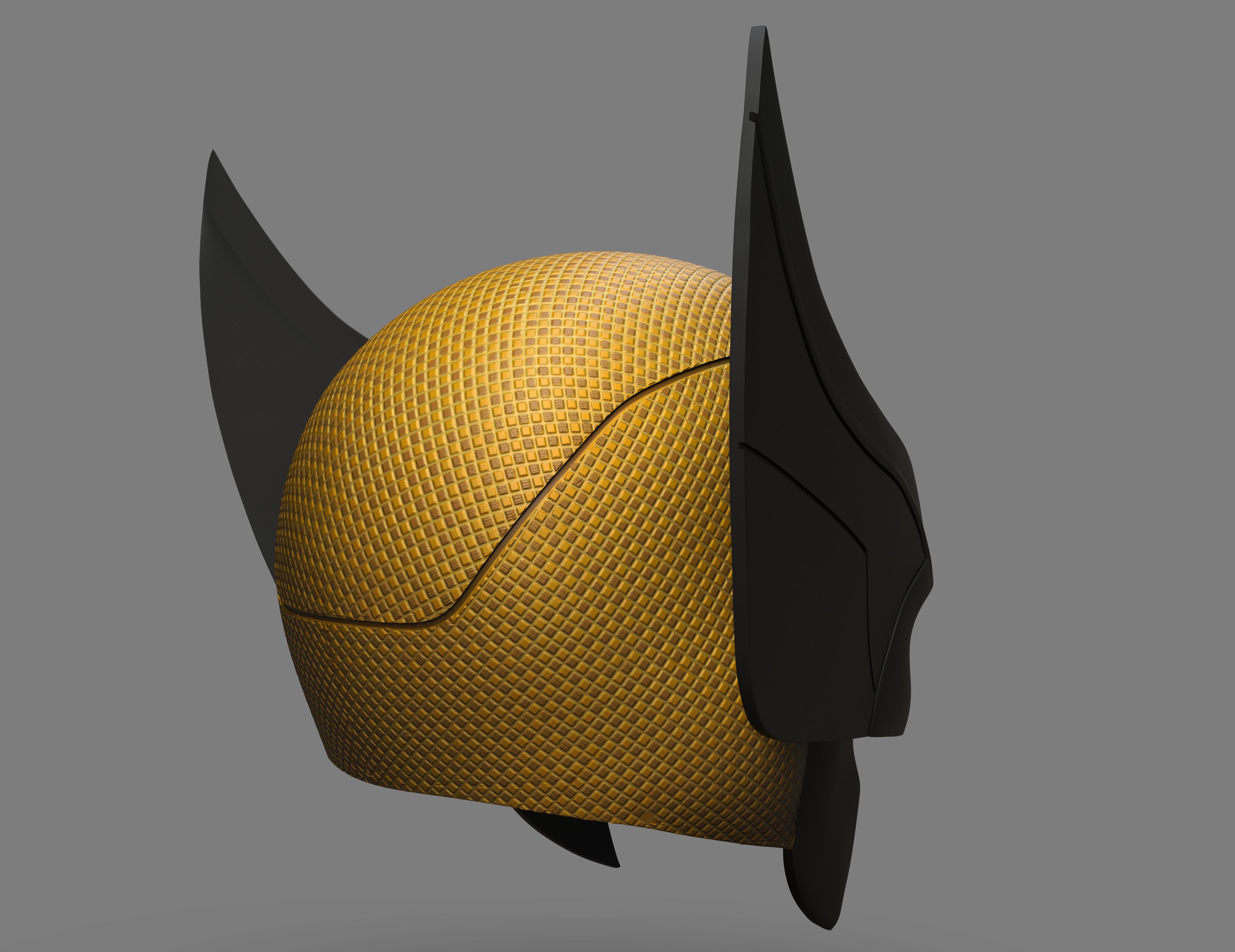 Wolverine Cowl Offical V2 (Correct Texture) 3d model