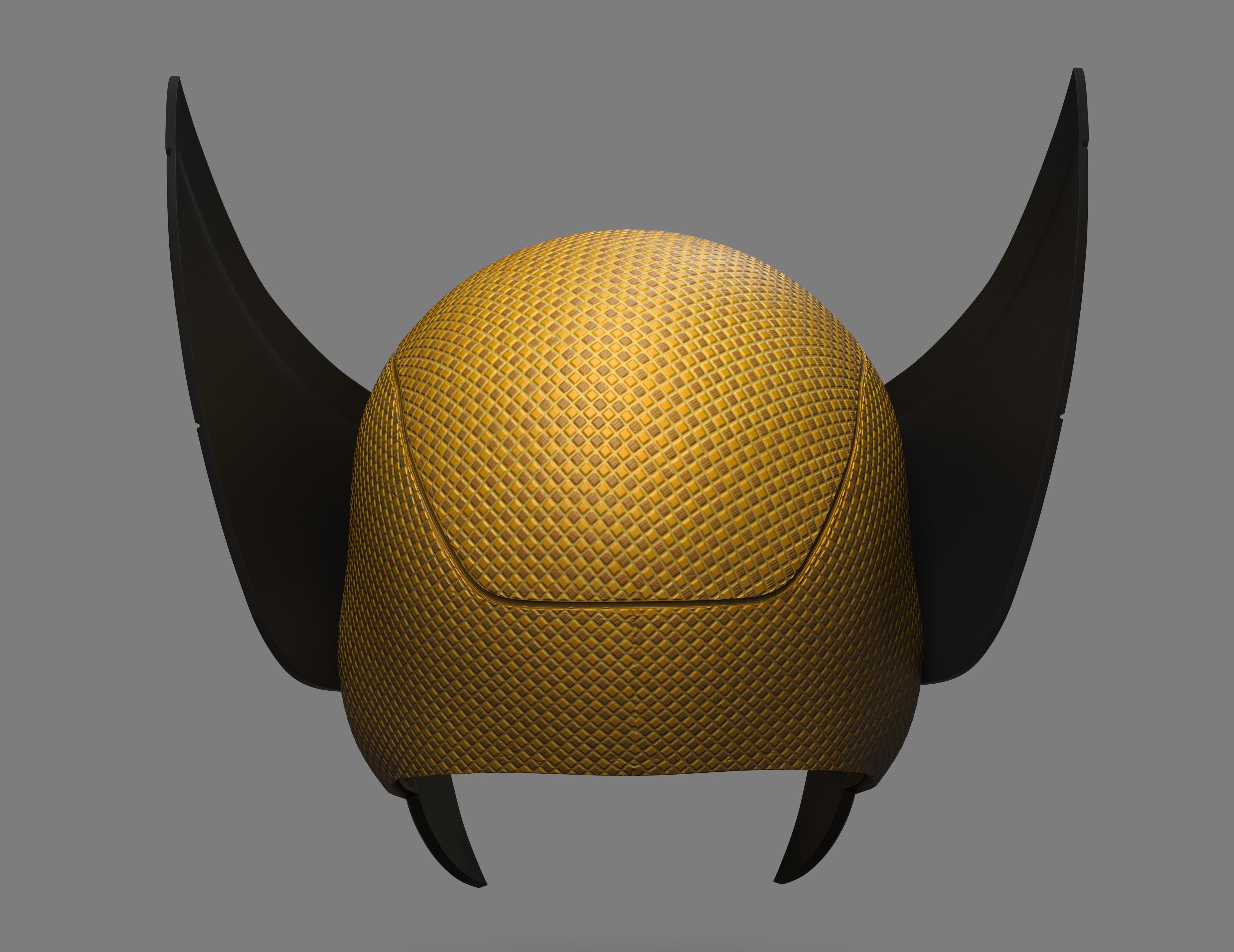 Wolverine Cowl Offical V2 (Correct Texture) 3d model