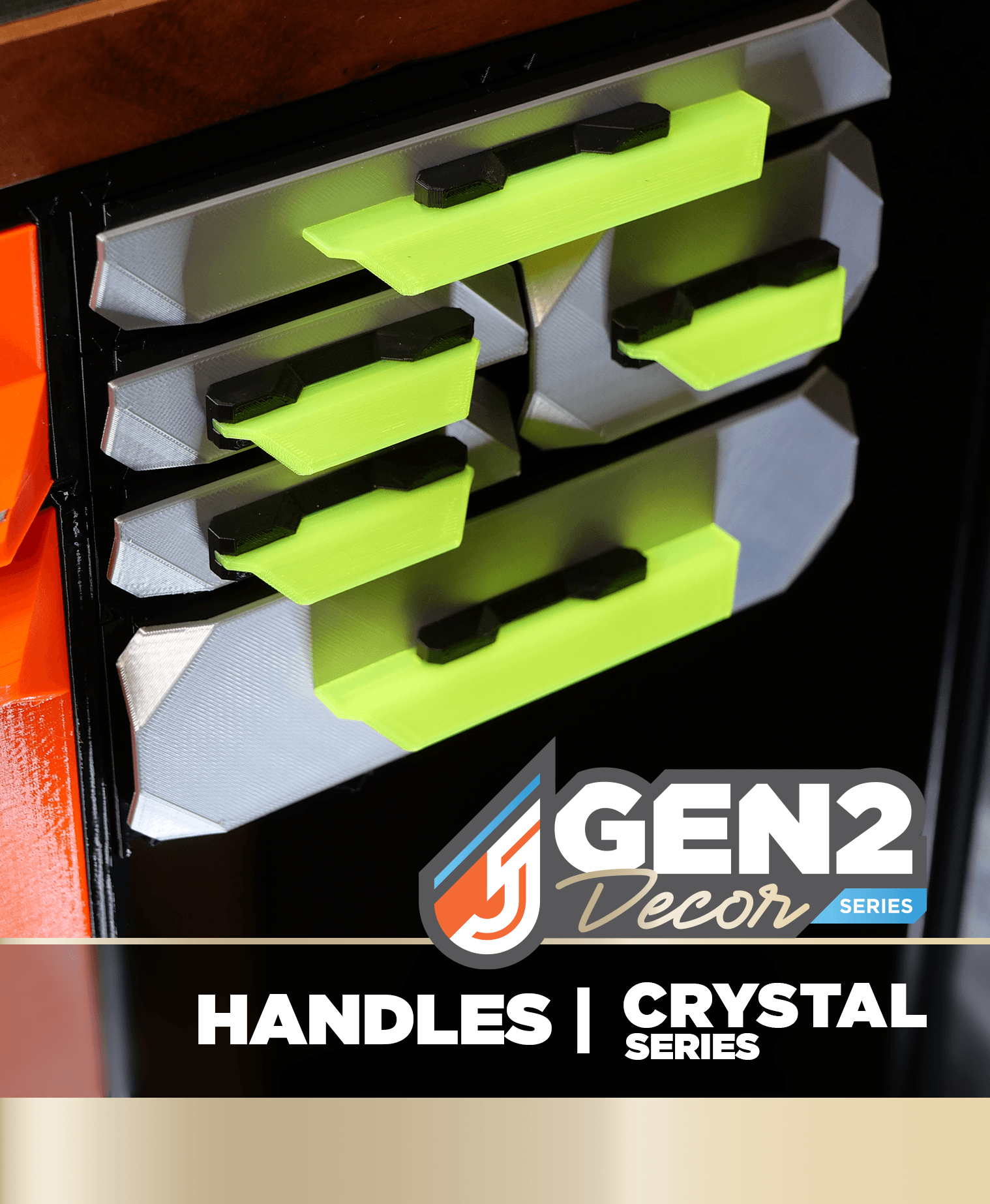 GEN2 Decor - Handles - Crystal 3d model