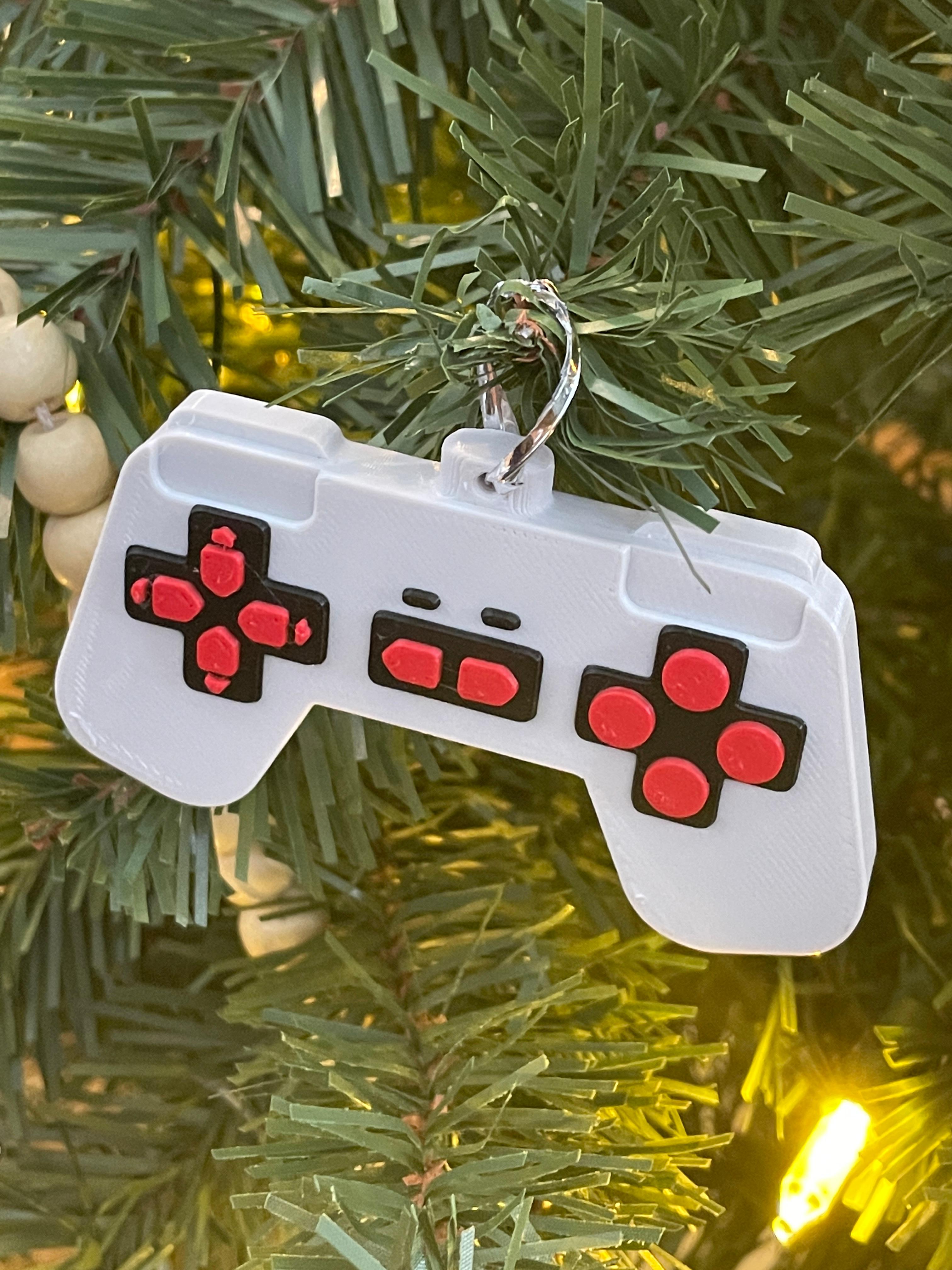 Video Game Controller Christmas tree ornament 3d model