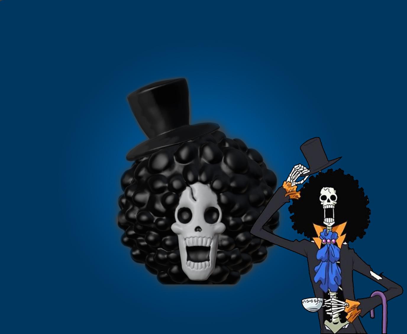 Brook the Musician - One Piece Anime (Multipart) - Maker Ibby 3d model