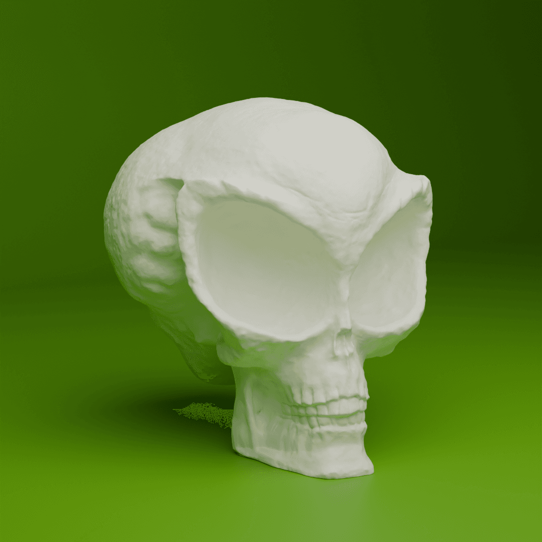 Alien Skull (MysticMesh3D) 3d model