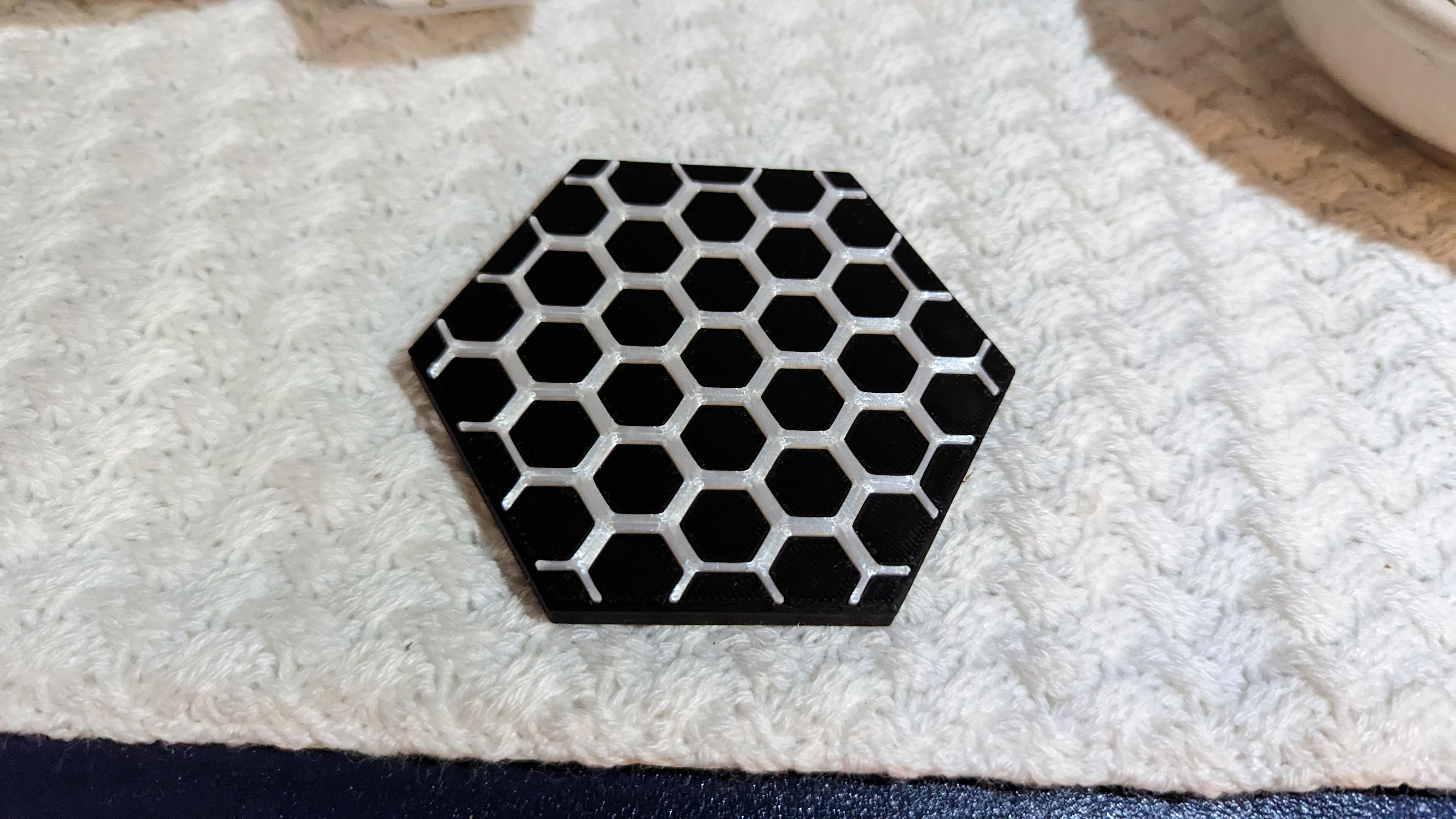 Hexagon Coaster 3d model