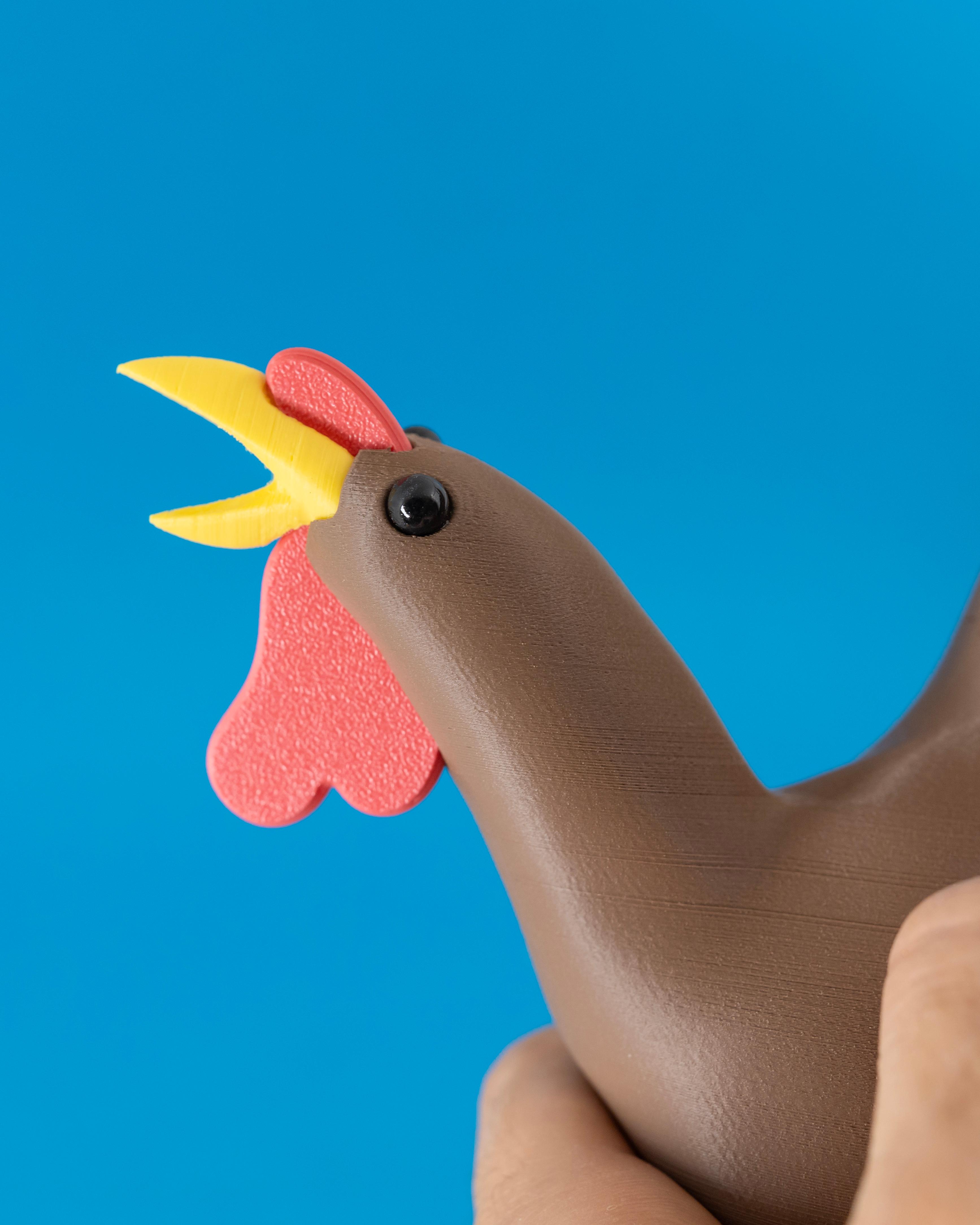 Hand Turkey // Rejected Animals 3d model