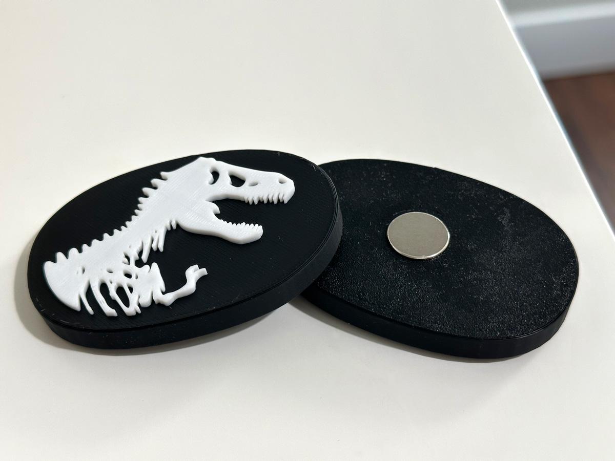 T-Rex Magnets  3d model