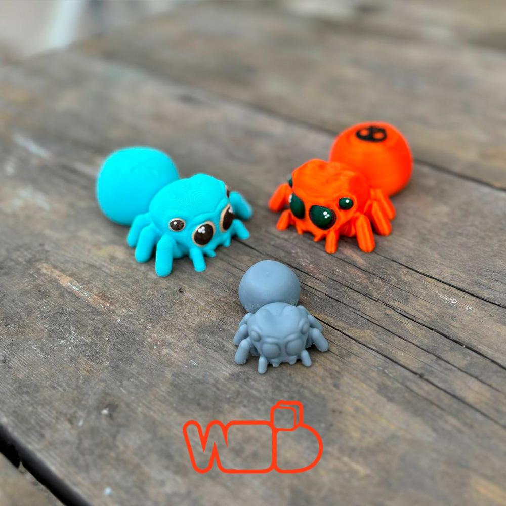 flexy spider halloween 3d model