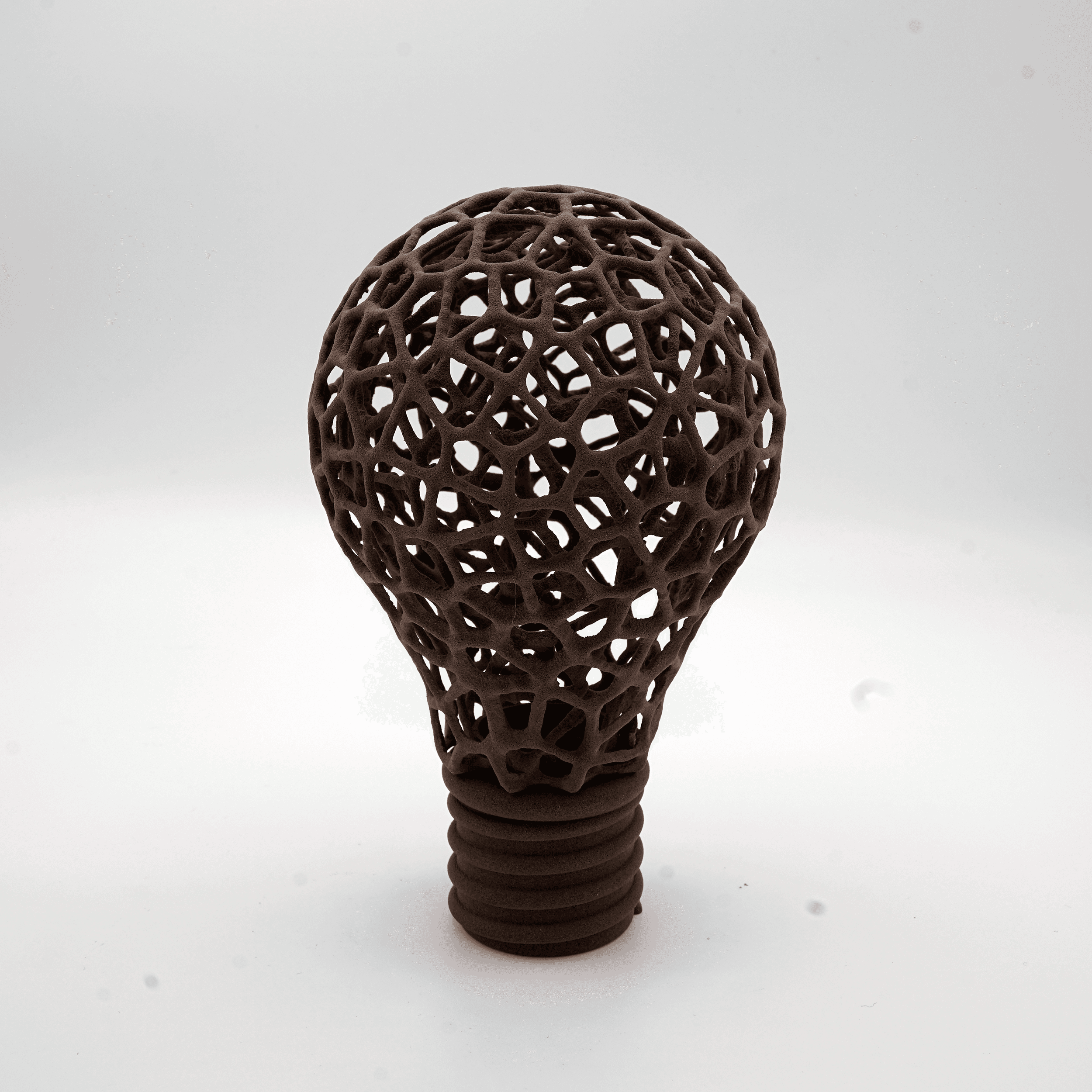Voronoi Light Bulb - Assembled voronoi light bulb - 3d model