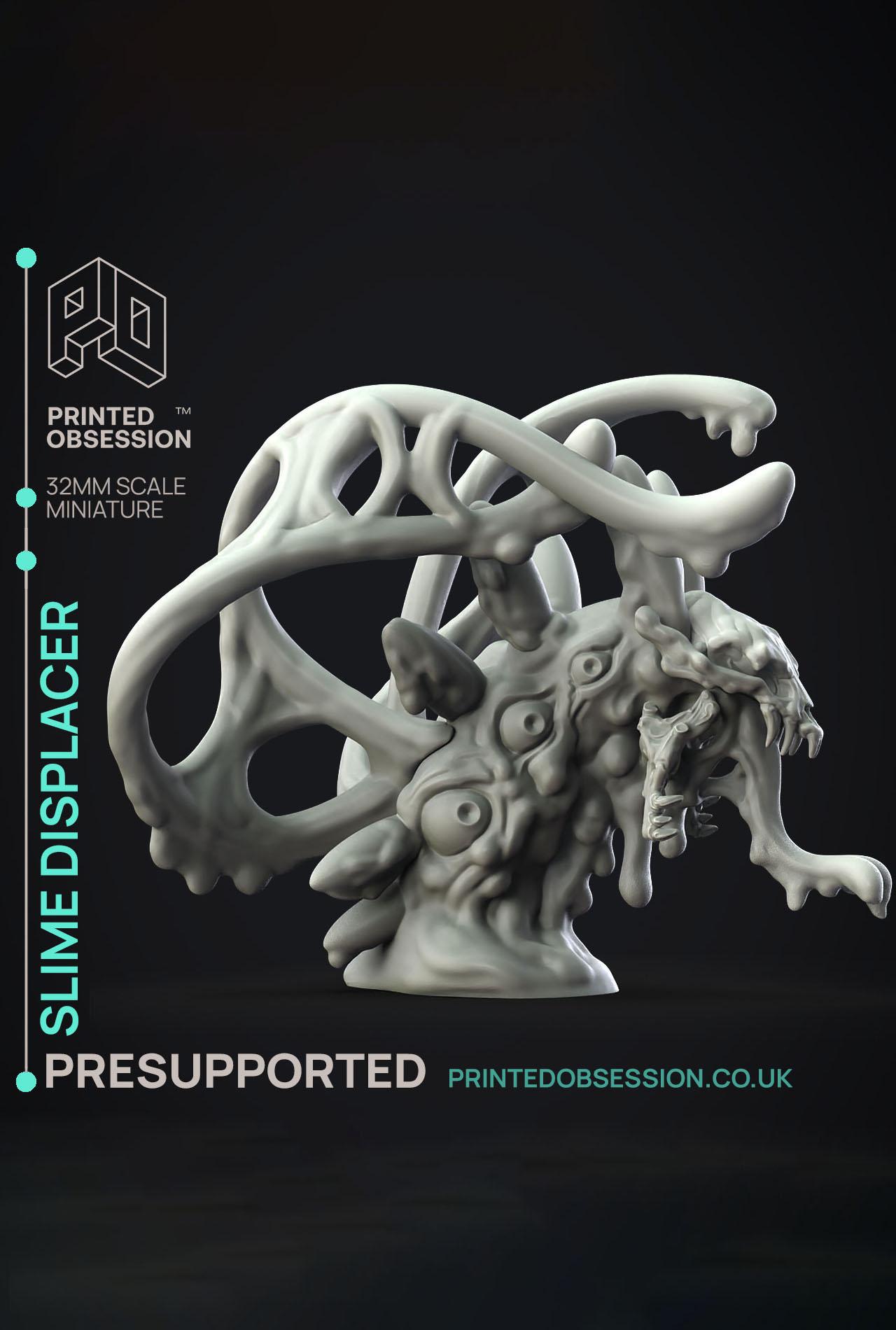 Slime Displacer - Creature - PRESUPPORTED - 32mm Scale 3d model