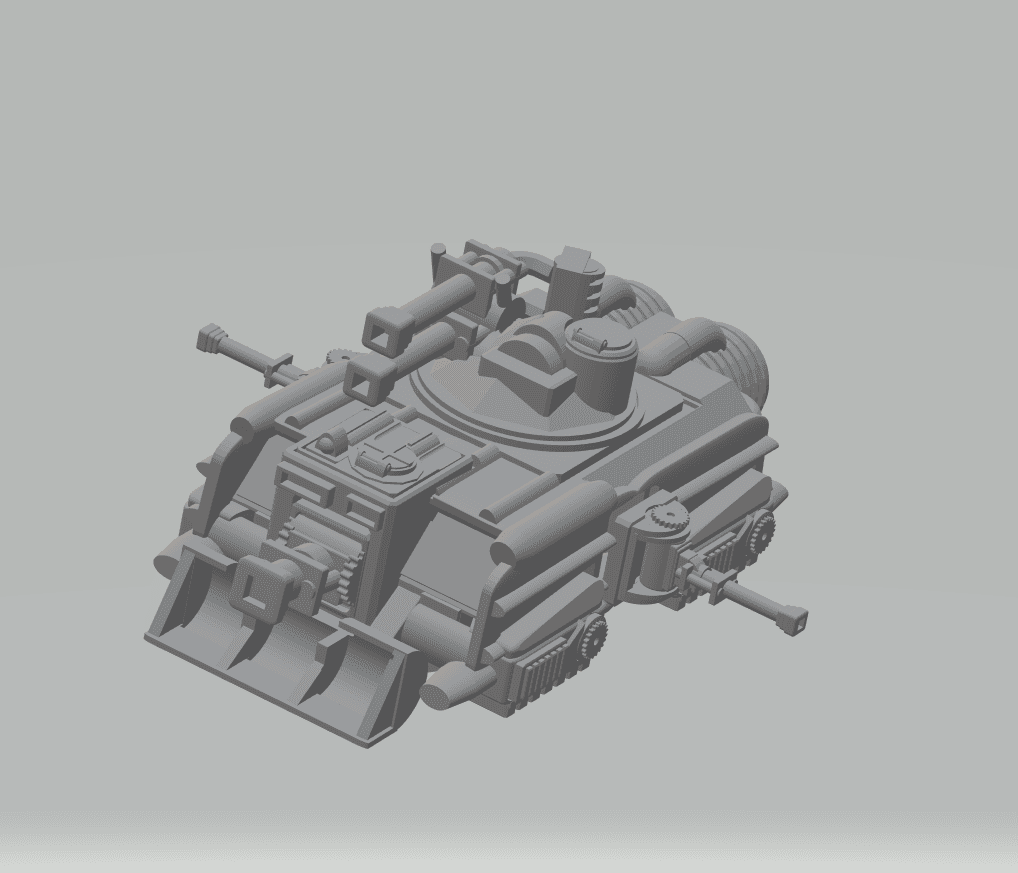 FHW: Voidfang Voidstreaker Battle Tank 3d model