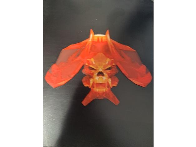 HueForge Demon Skull 3d model