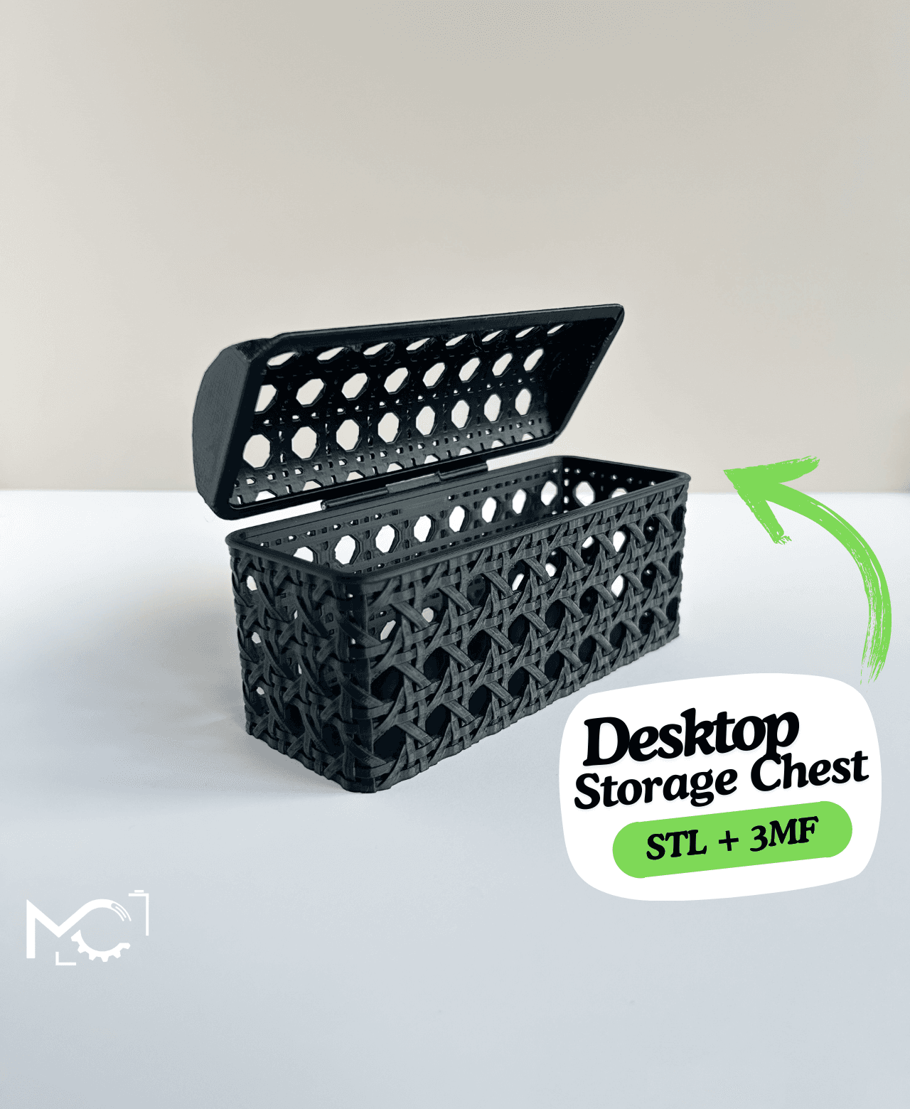 DesktopChest 3d model