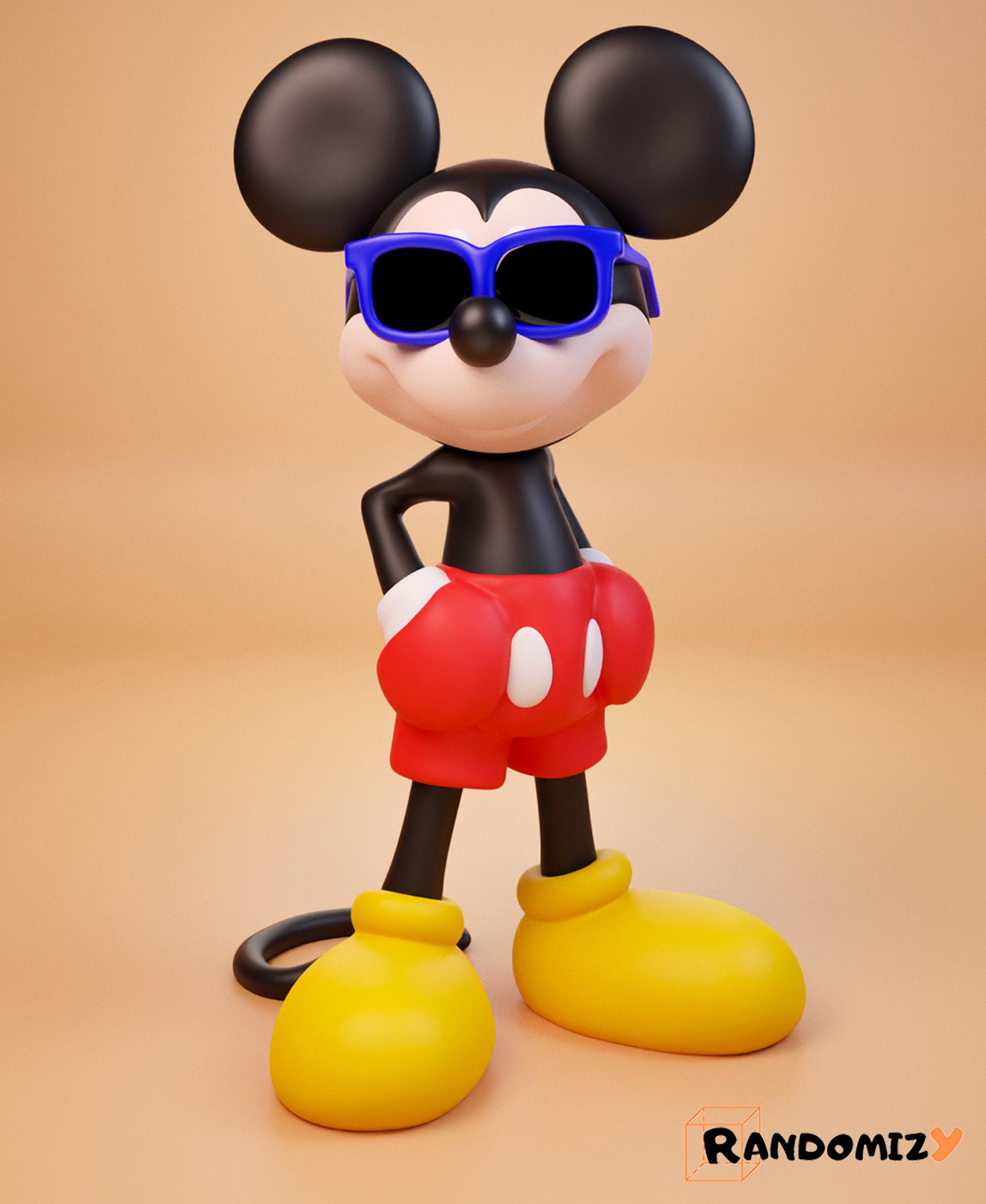Mickey Mouse  3d model