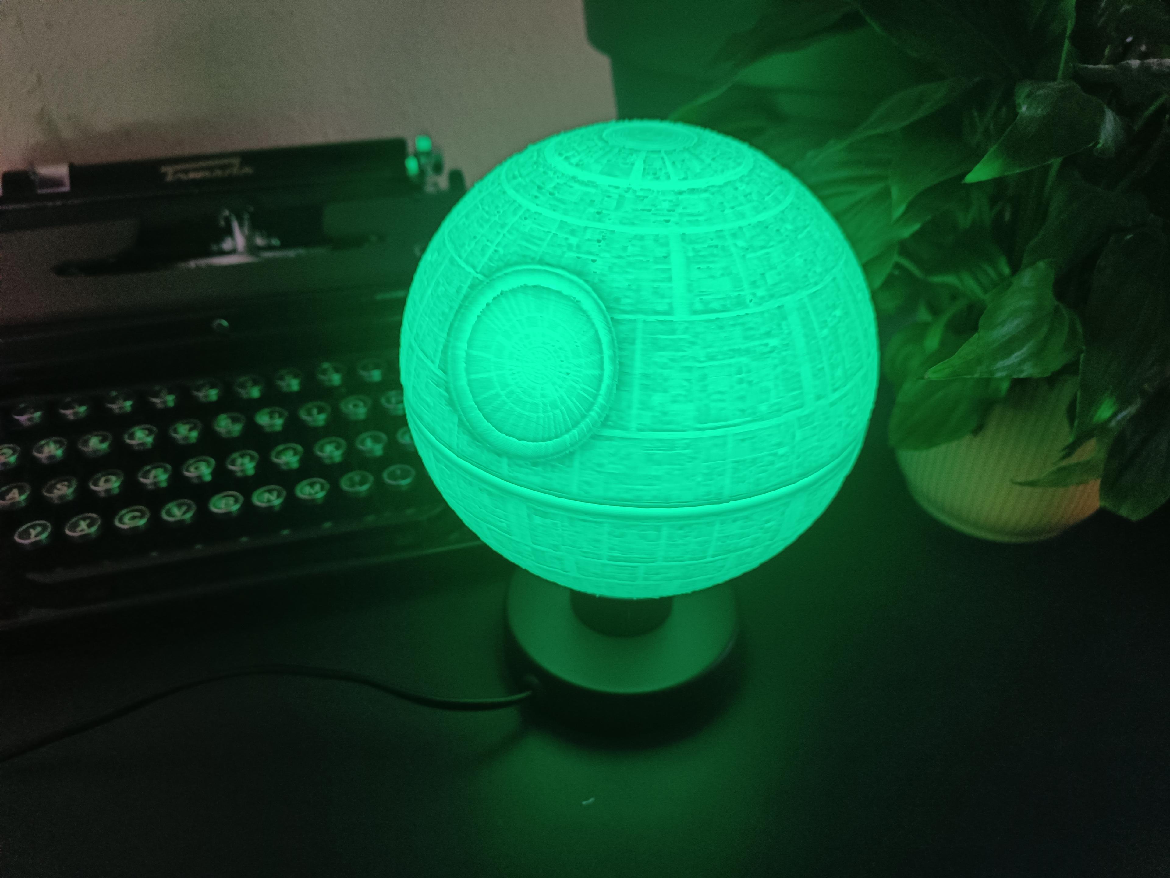 Death Star Desk Lamp 3d model