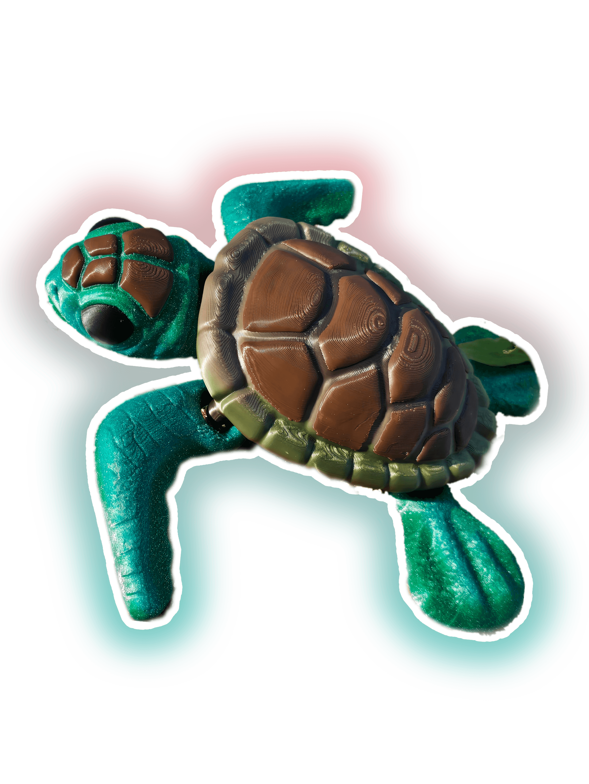 Flexi Baby Sea Turtle 3d model