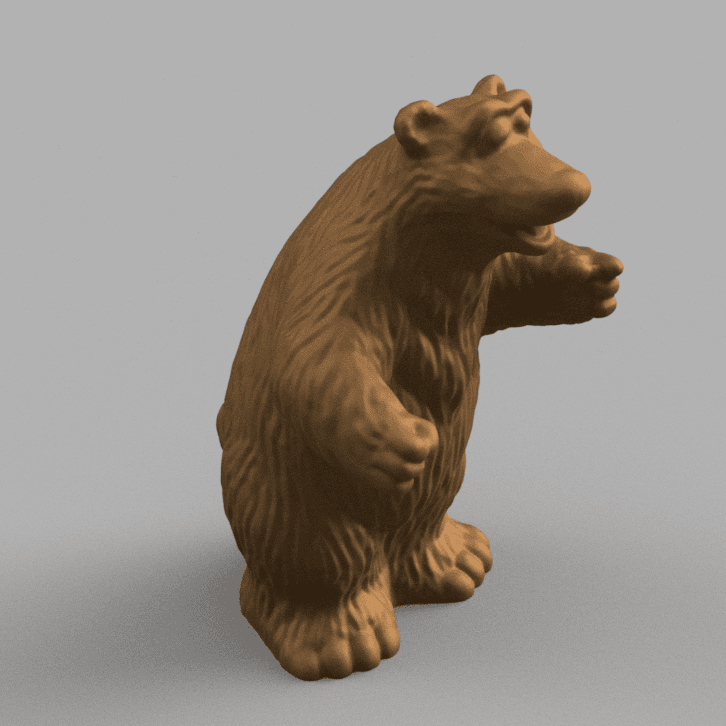 Brown Bear 3d model