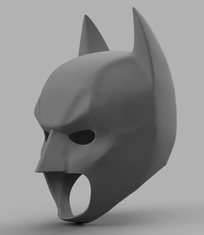 The Dark Knight Rises Batman Cowl 3d model