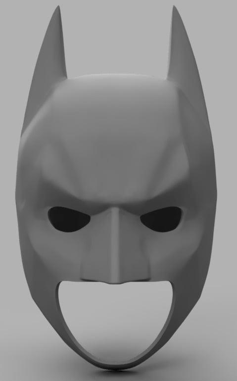 The Dark Knight Rises Batman Cowl 3d model