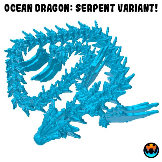 Ocean Dragon 3d model