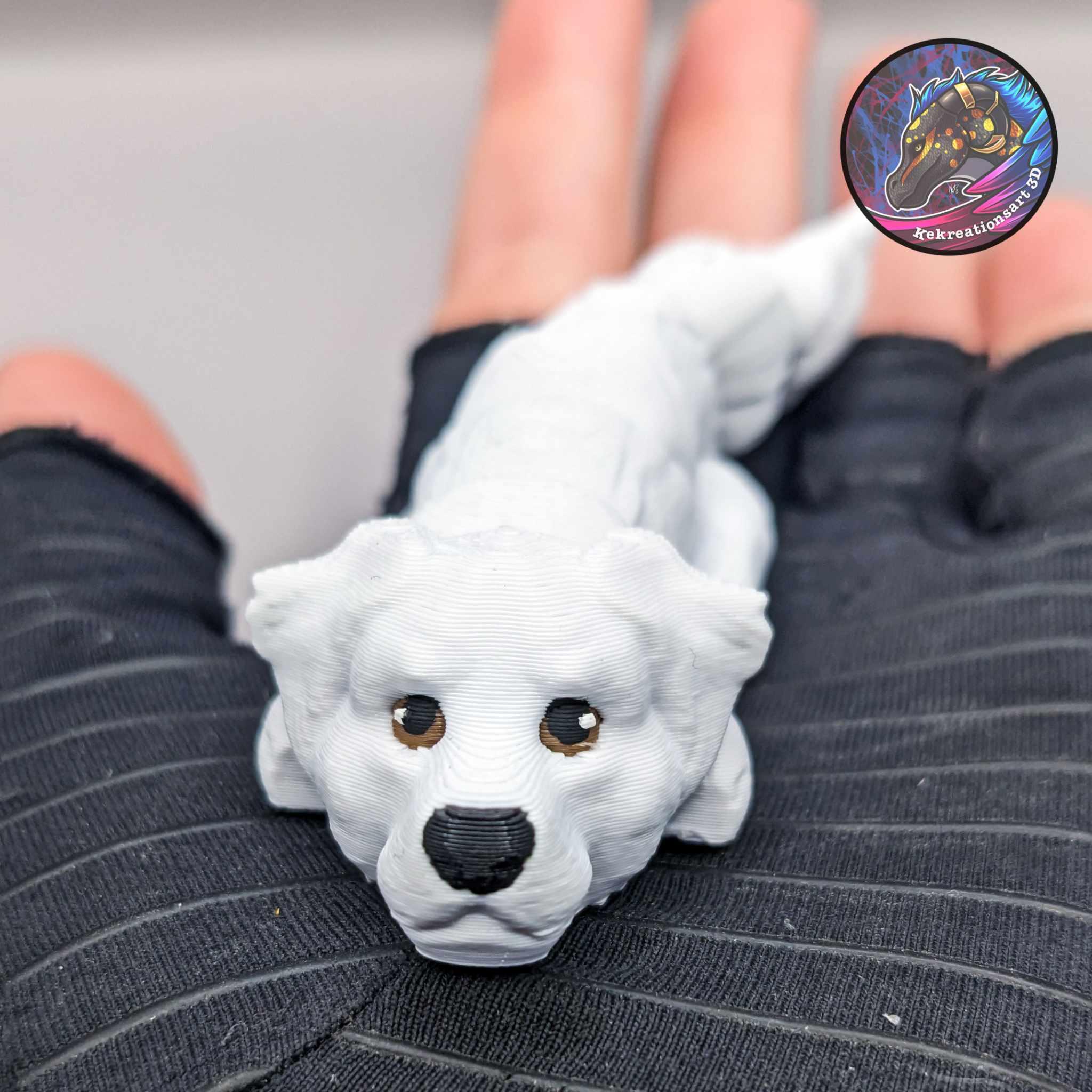 Baby Flexi Dog + Cat Set 1 3d model