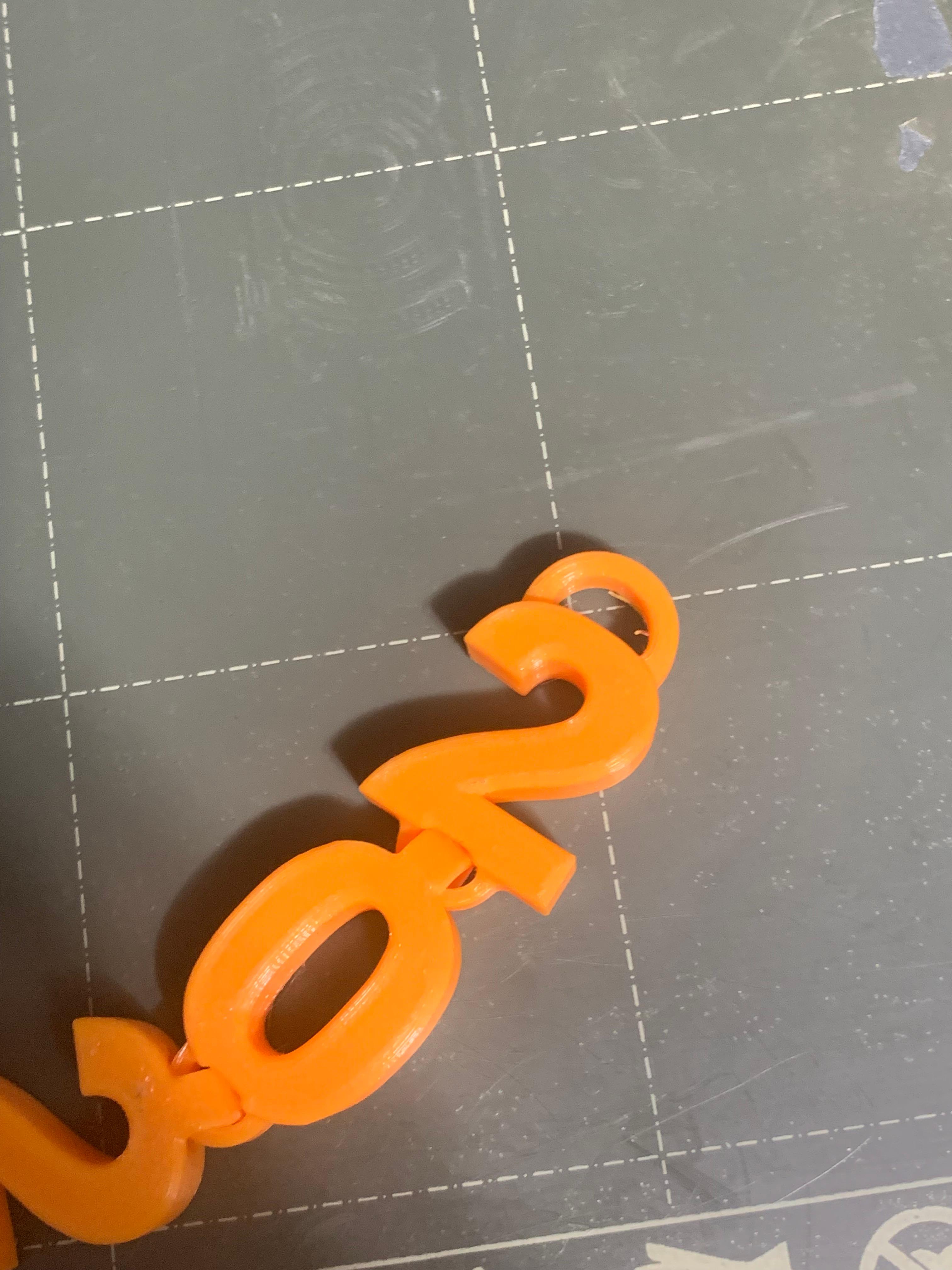 2024 Flexiprint keychain 3d model