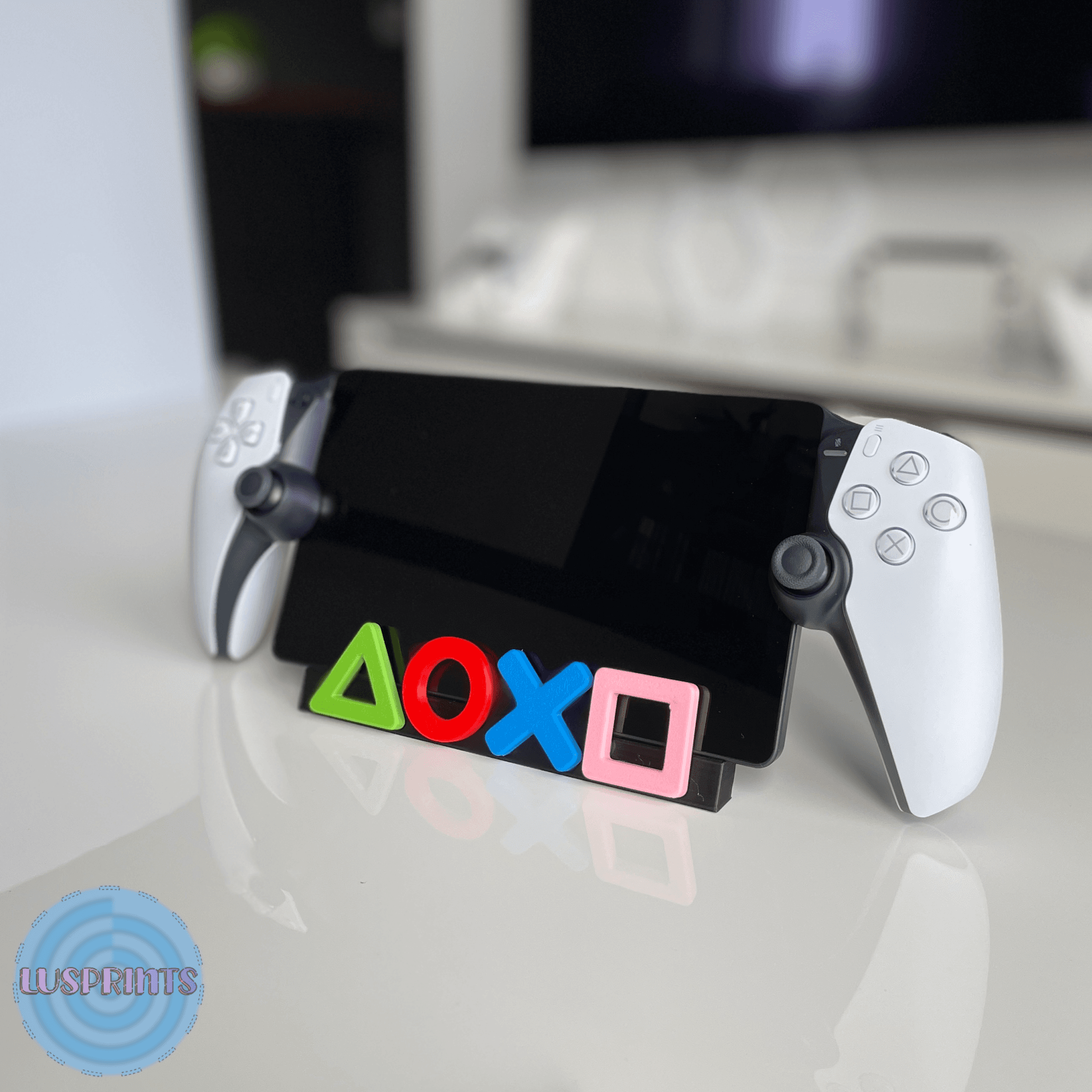 PlayStation Portal Stand 🔵🎮 3d model