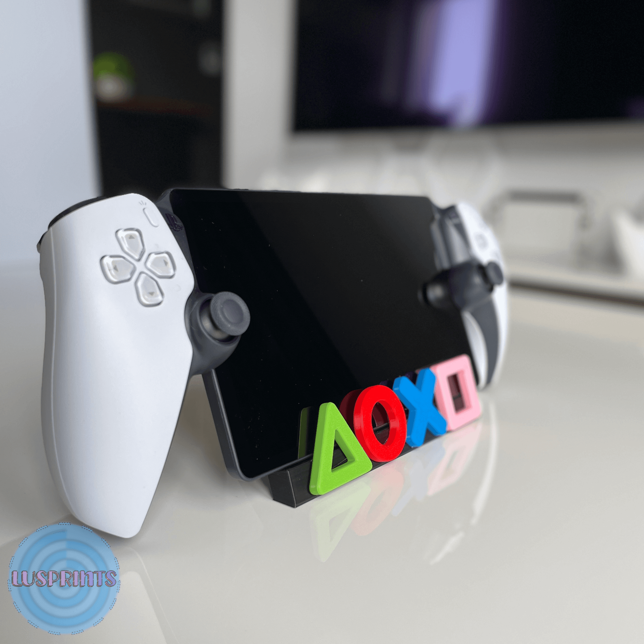 PlayStation Portal Stand 🔵🎮 3d model