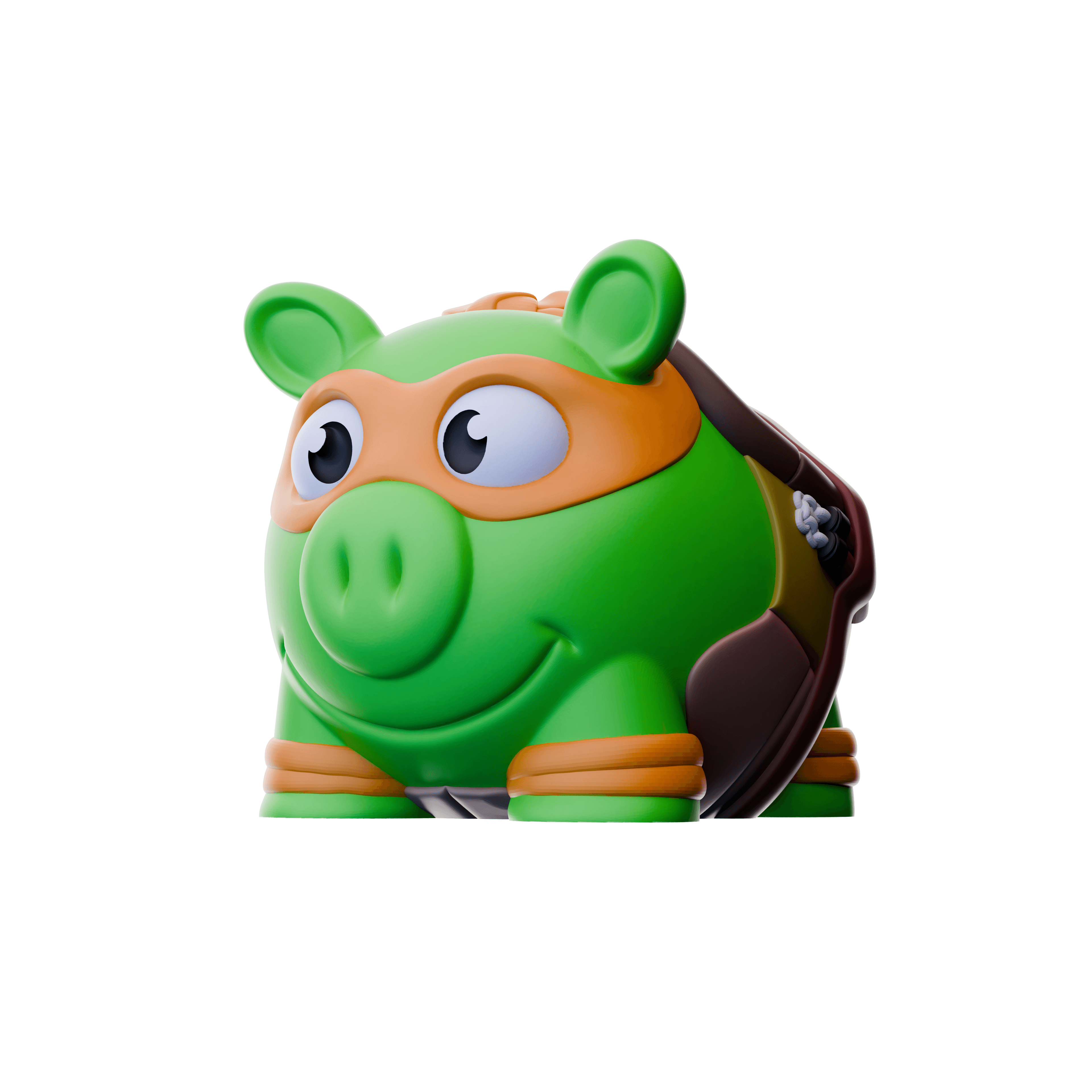 Mikey Piggy Bank 3d model