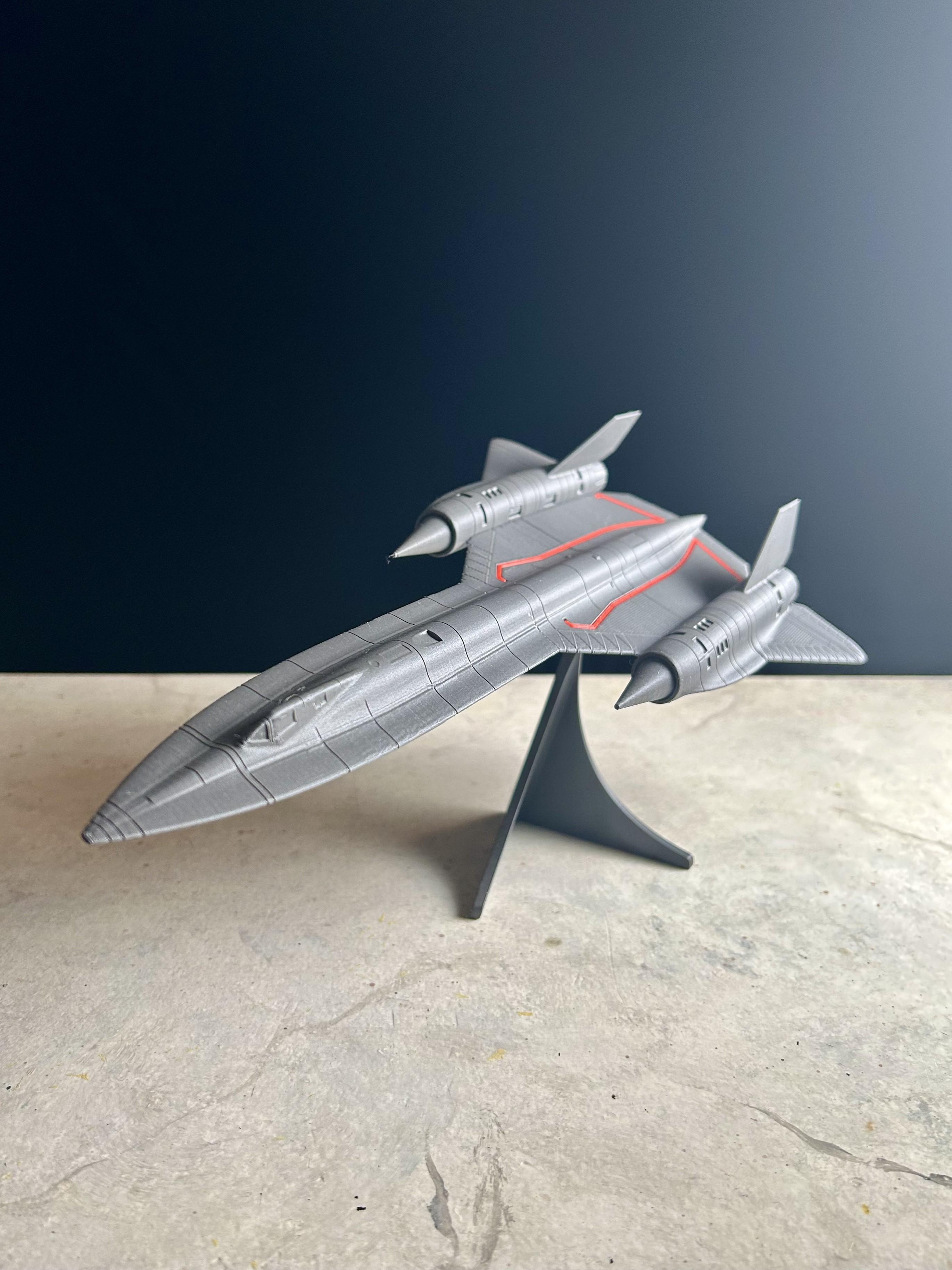 SR-71 Blackbird Kit (No Support, No AMS, No Glue) 3d model