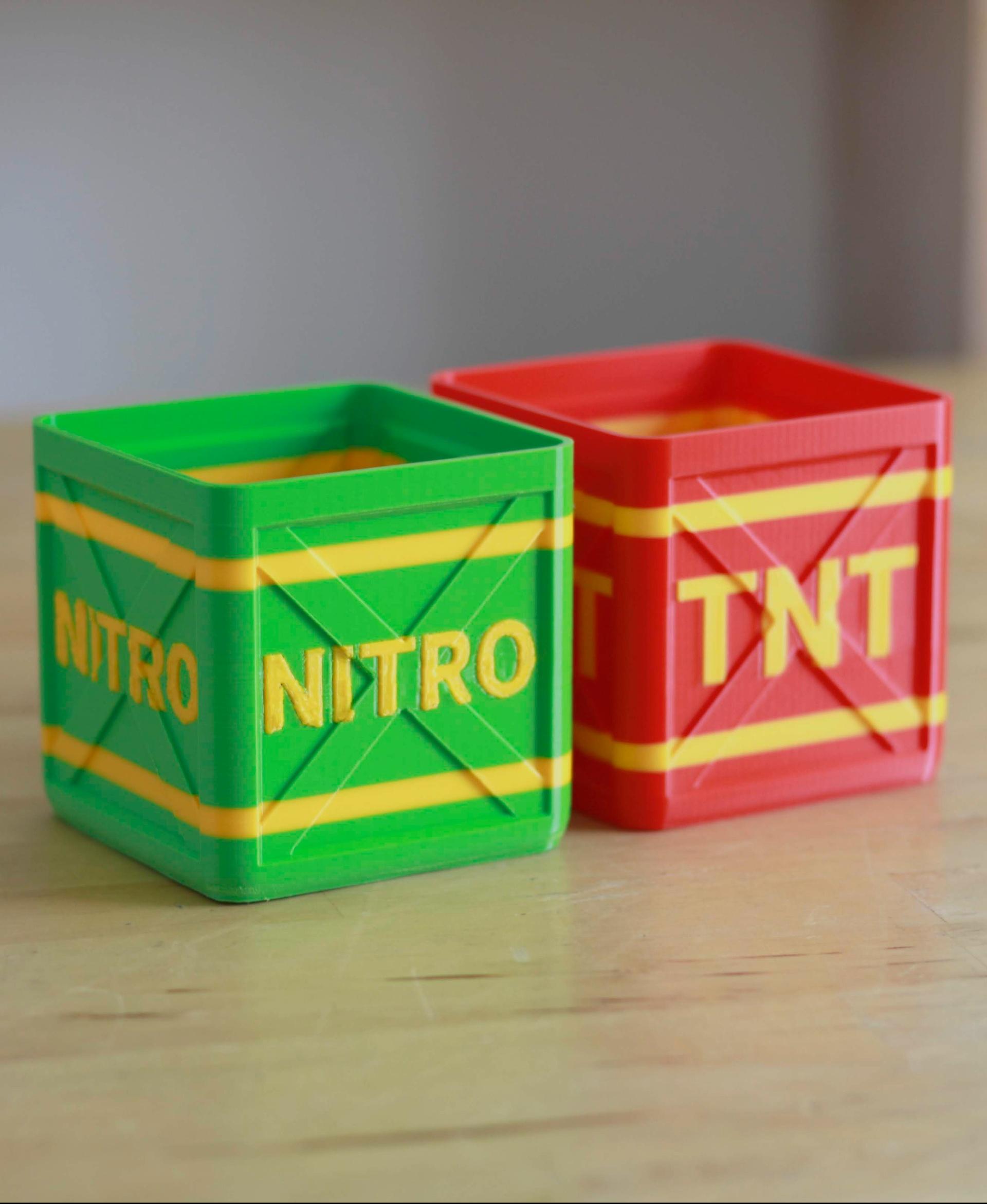 Crash Bandicoot Planters - Nitro TNT 3d model