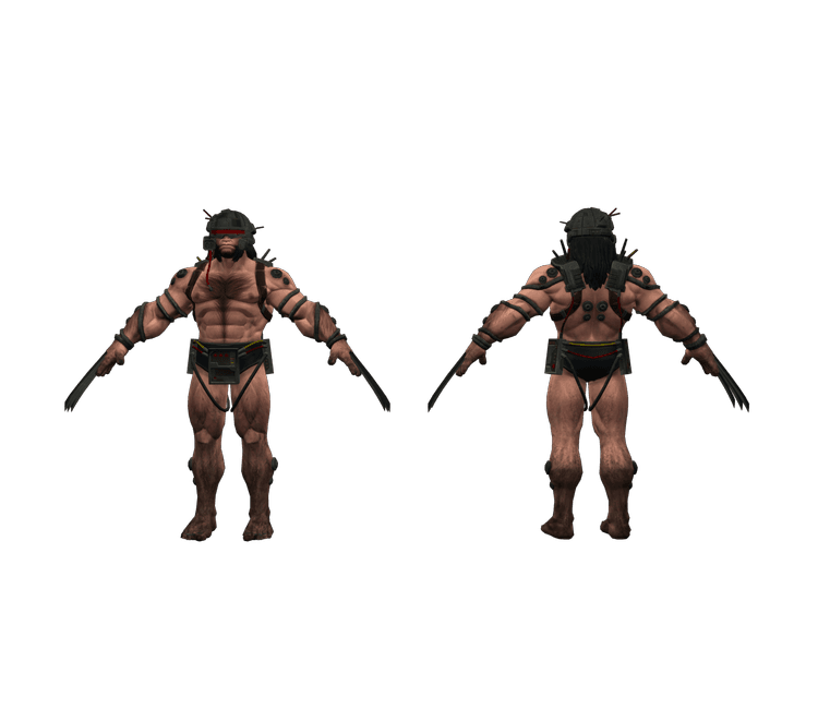 James Howlett Wolverine Weapon X 3d model