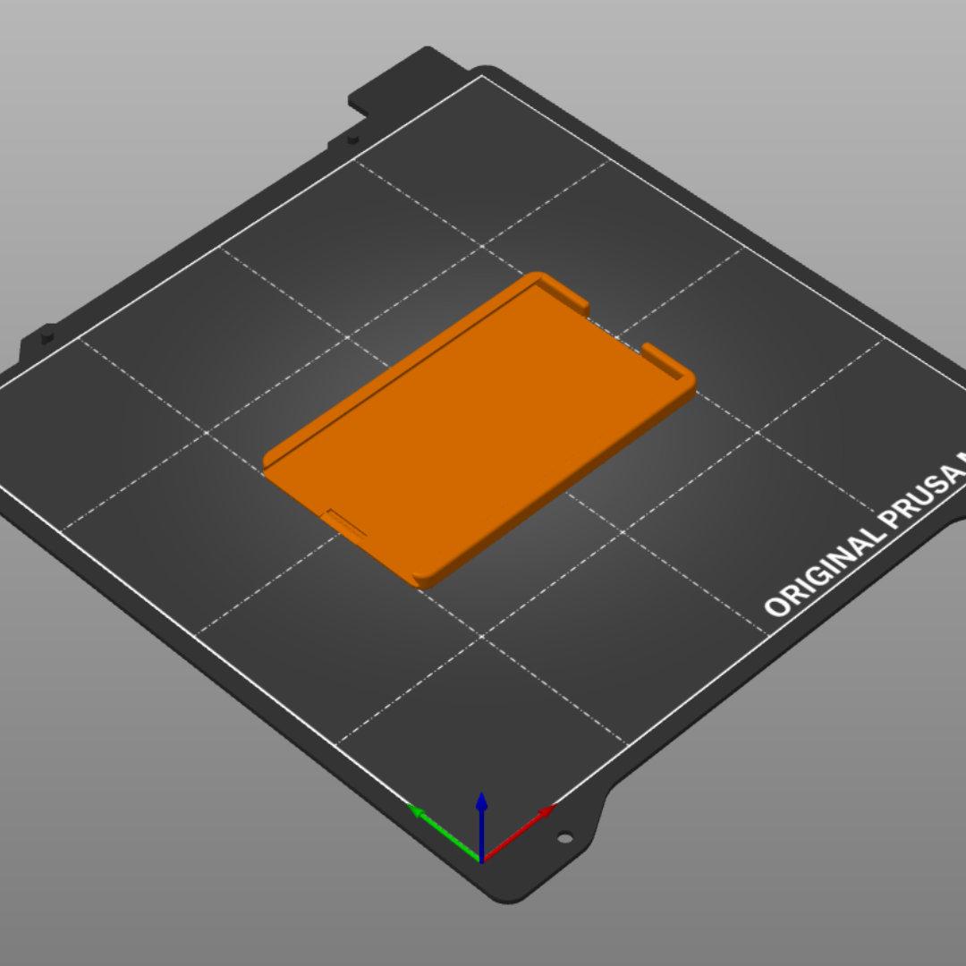 Minimalistic Card-sized SD Card Holder 3d model