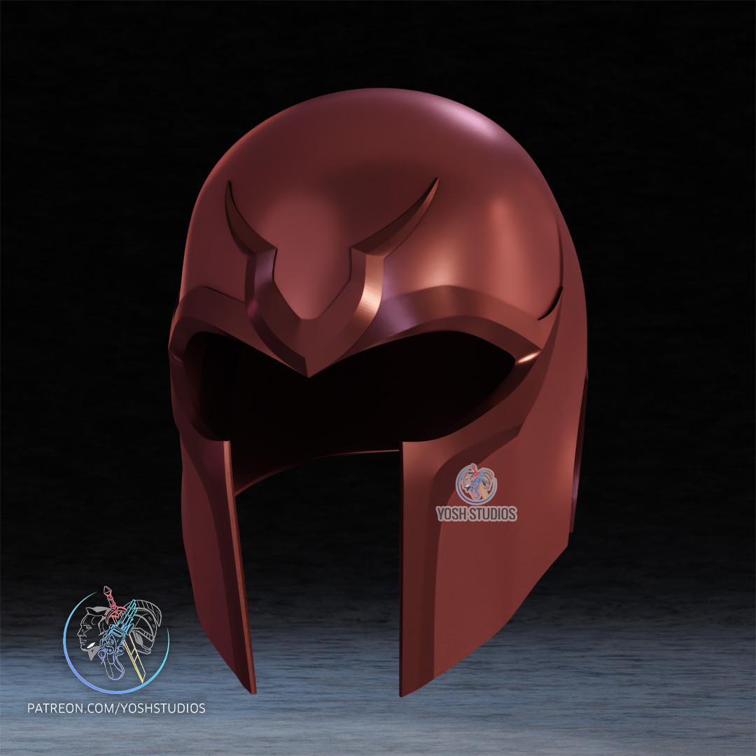 Magneto Helmet DOFP 3D Print File STL 3d model