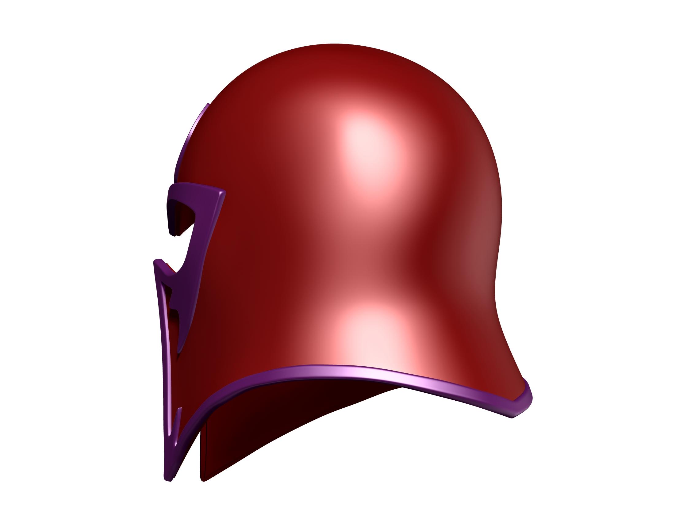 Magneto Helmet 3d model