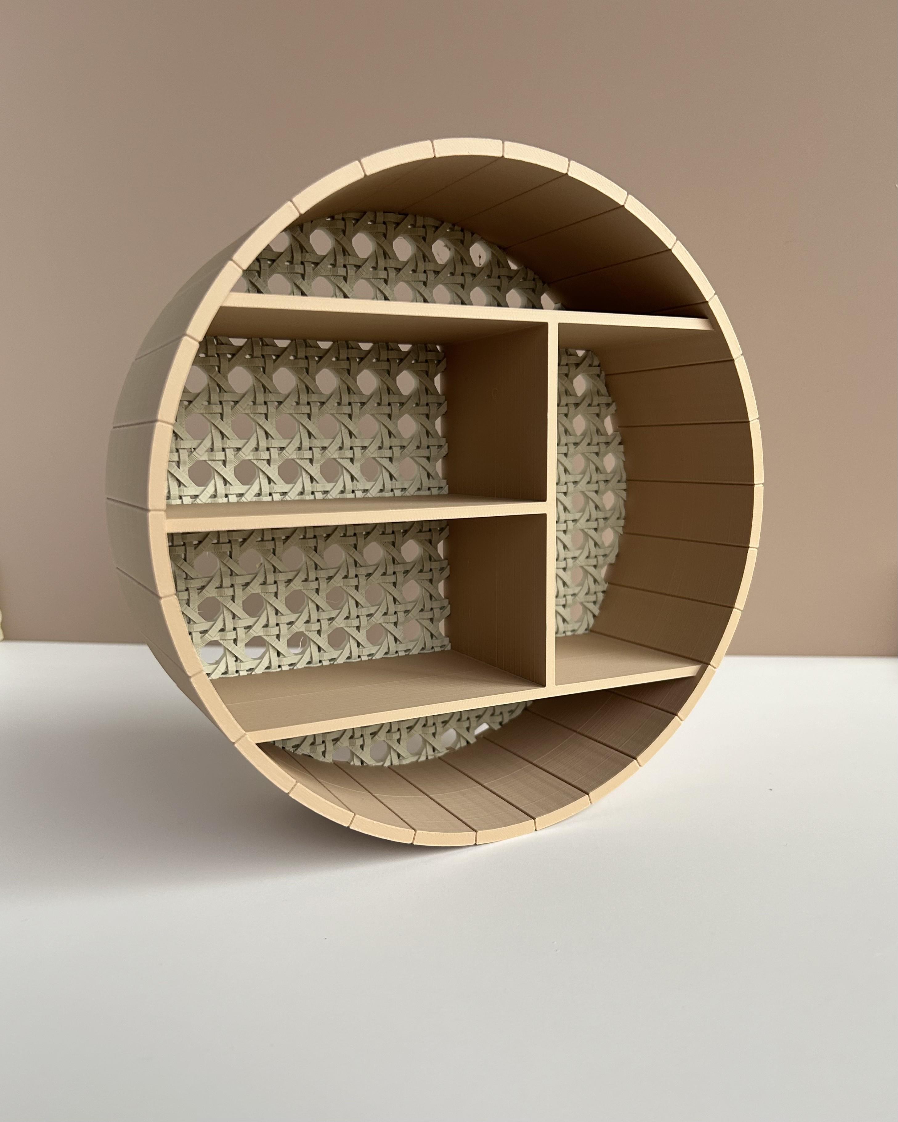 CircularBarrelShelf 3d model